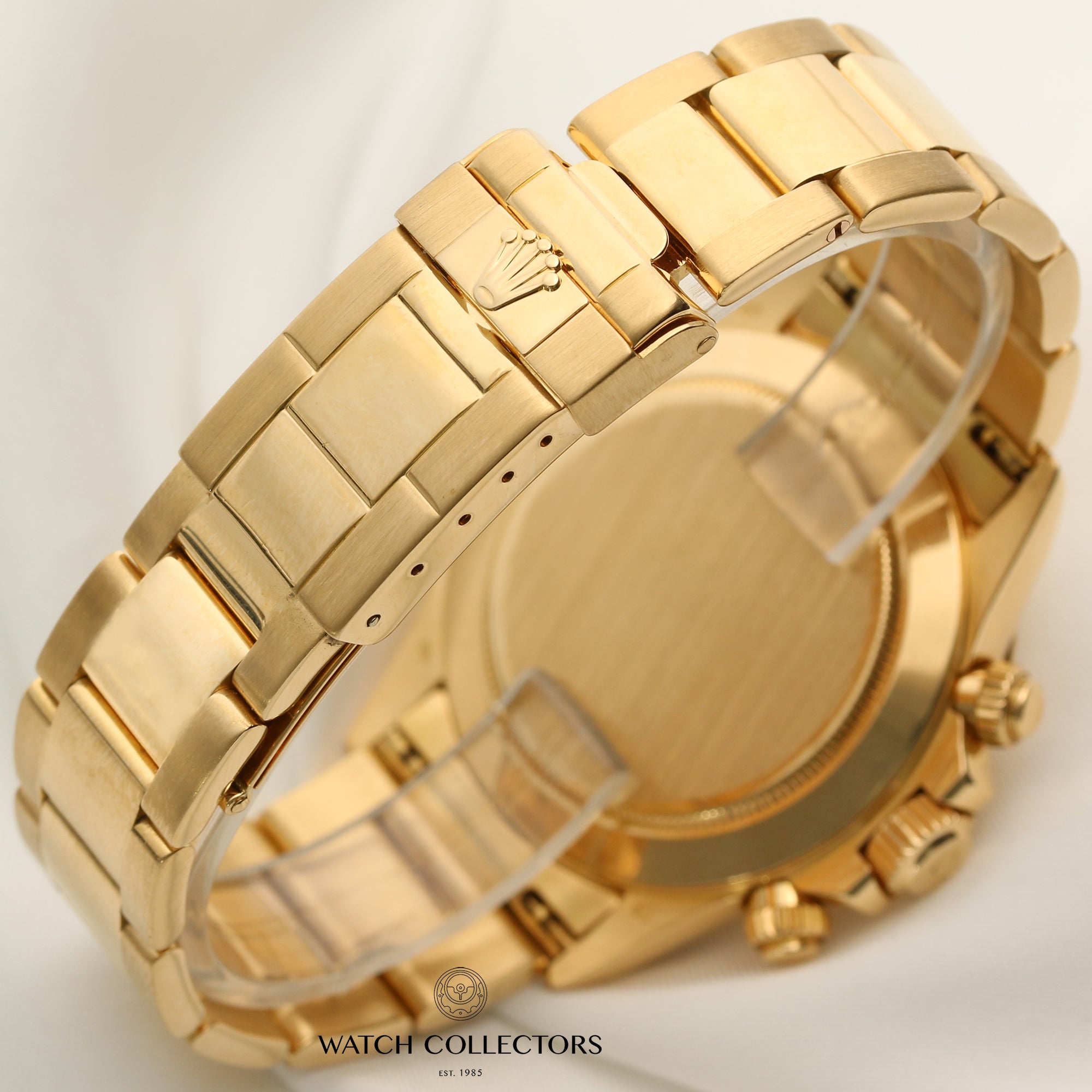 Rolex Daytona 16528 Inverted Six Champagne Diamond Dial Second Hand Watch Collectors 7