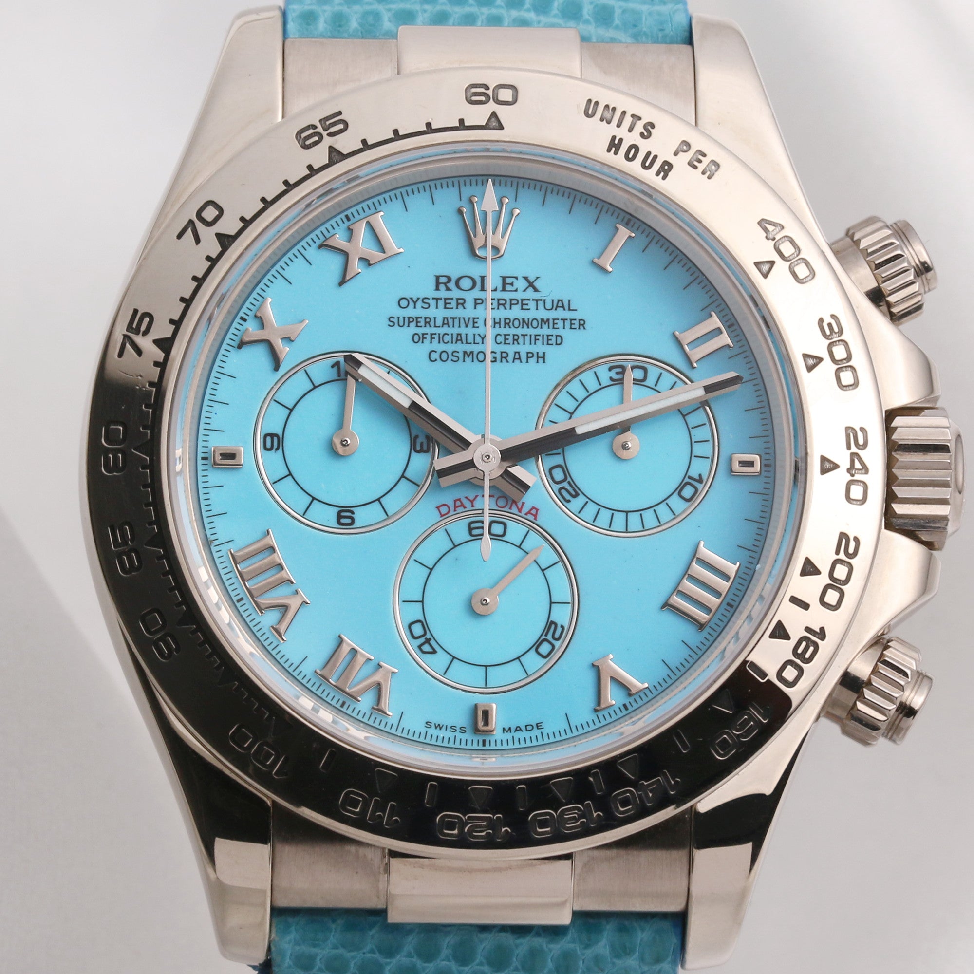 Rolex Daytona Beach 116519 18K White Gold Second Hand Watch Collectors 2