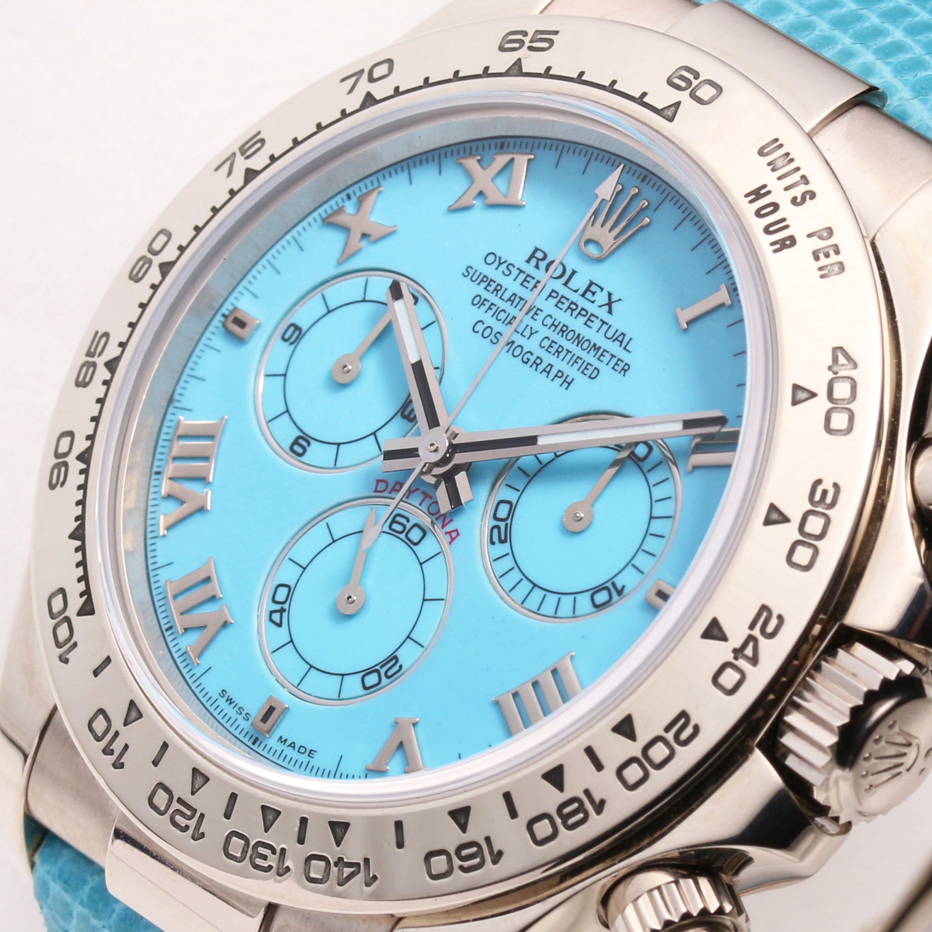 Rolex Daytona Beach 116519 18K White Gold Second Hand Watch Collectors 4