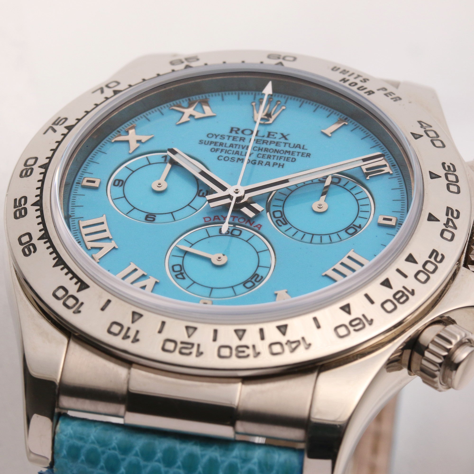 Rolex Daytona Beach 116519 18K White Gold Second Hand Watch Collectors 7