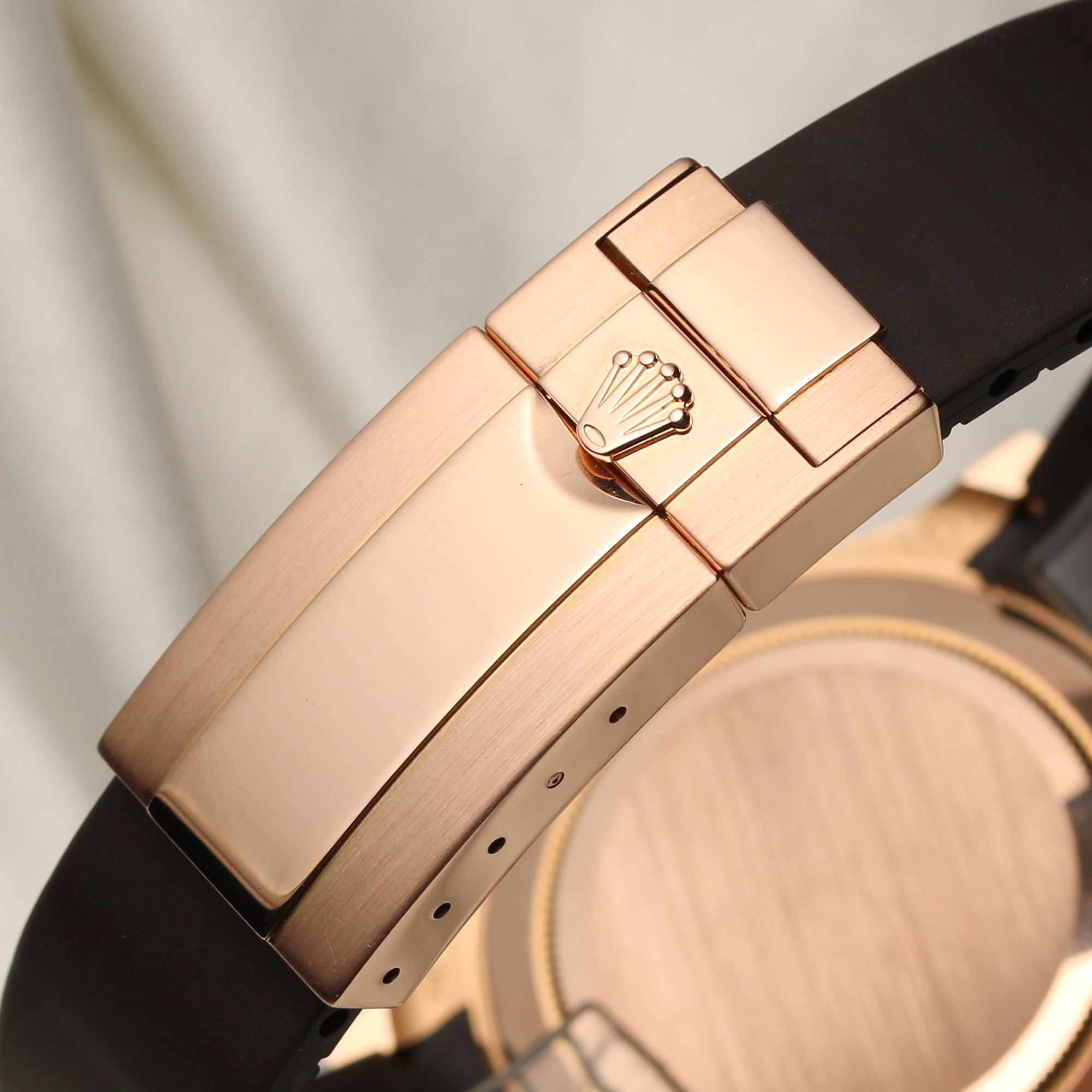 Rolex Daytona Ceramic Bezel Chocolate Dial 18K Rose Gold Second Hand Watch Collectors 9