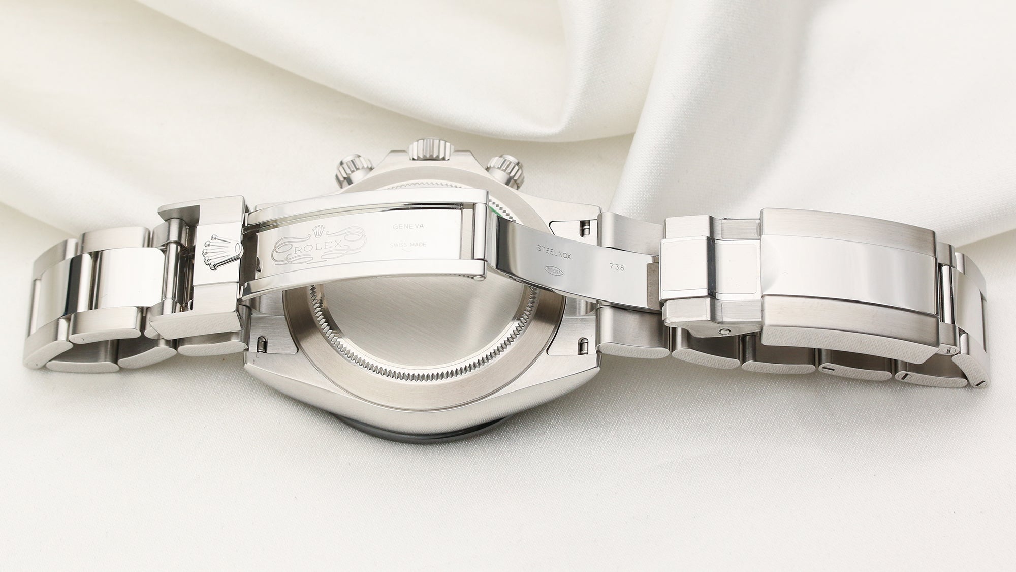 Rolex Daytona Ceramic Stainless Steel White Dial Second Hand Watch Collectors 6