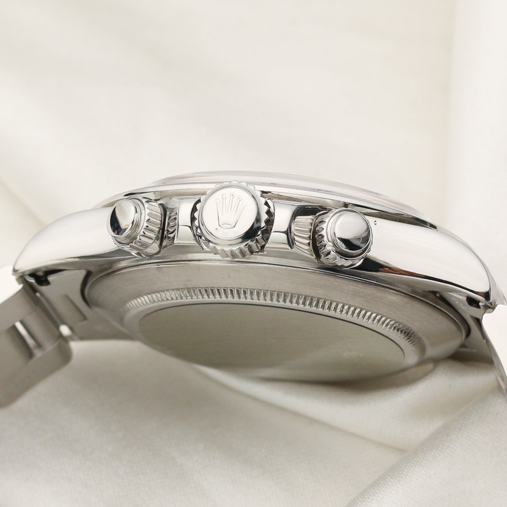 Rolex Daytona Inverted Six Stainless Steel White Dial Second Hand Watch Collectors 5