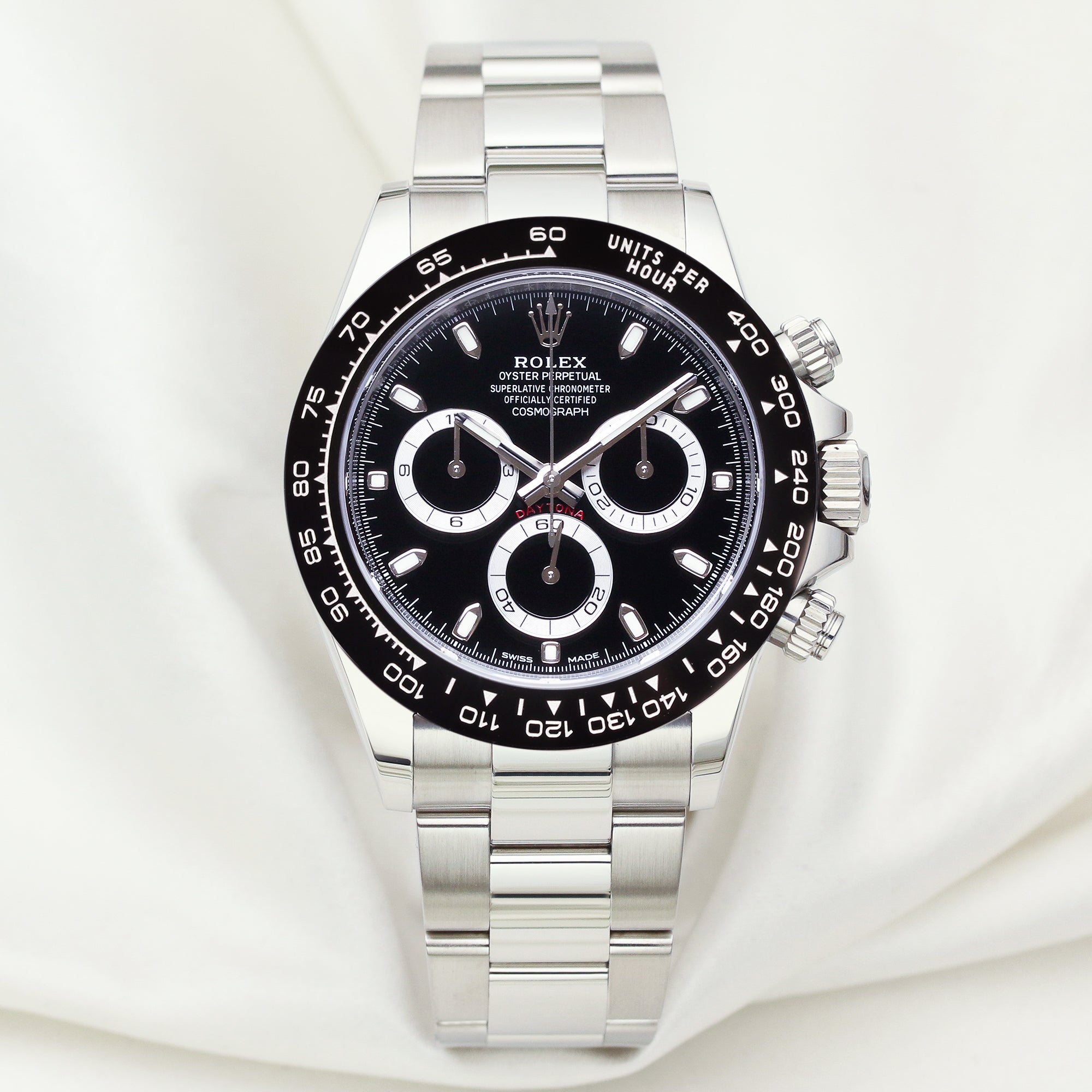 Rolex Daytona Stainless Steel Second Hand Watch Collectors 1-2