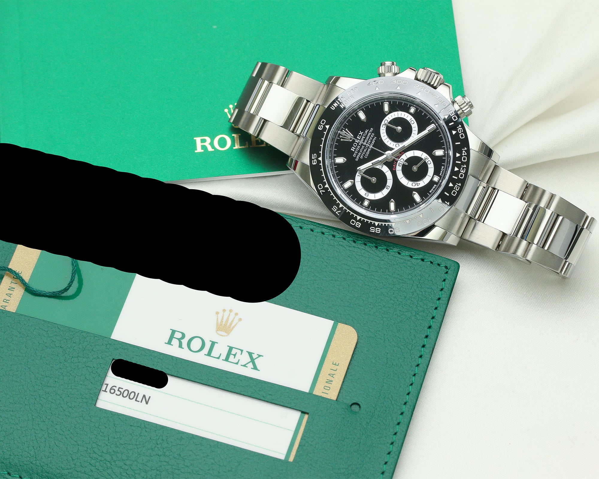 Rolex Daytona Stainless Steel Second Hand Watch Collectors 8-2