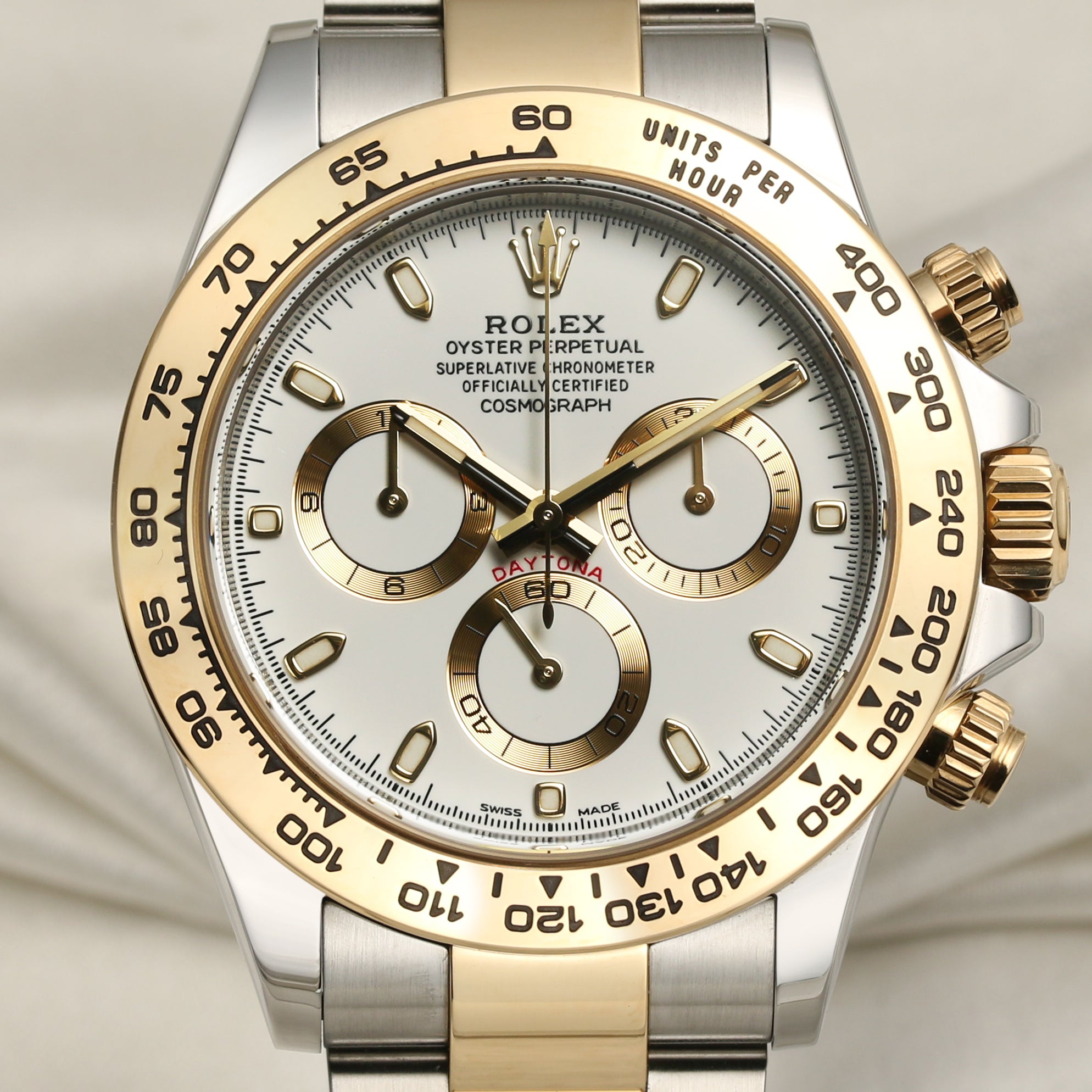 Rolex Daytona Steel & Gold Second Hand Watch Collectors 2