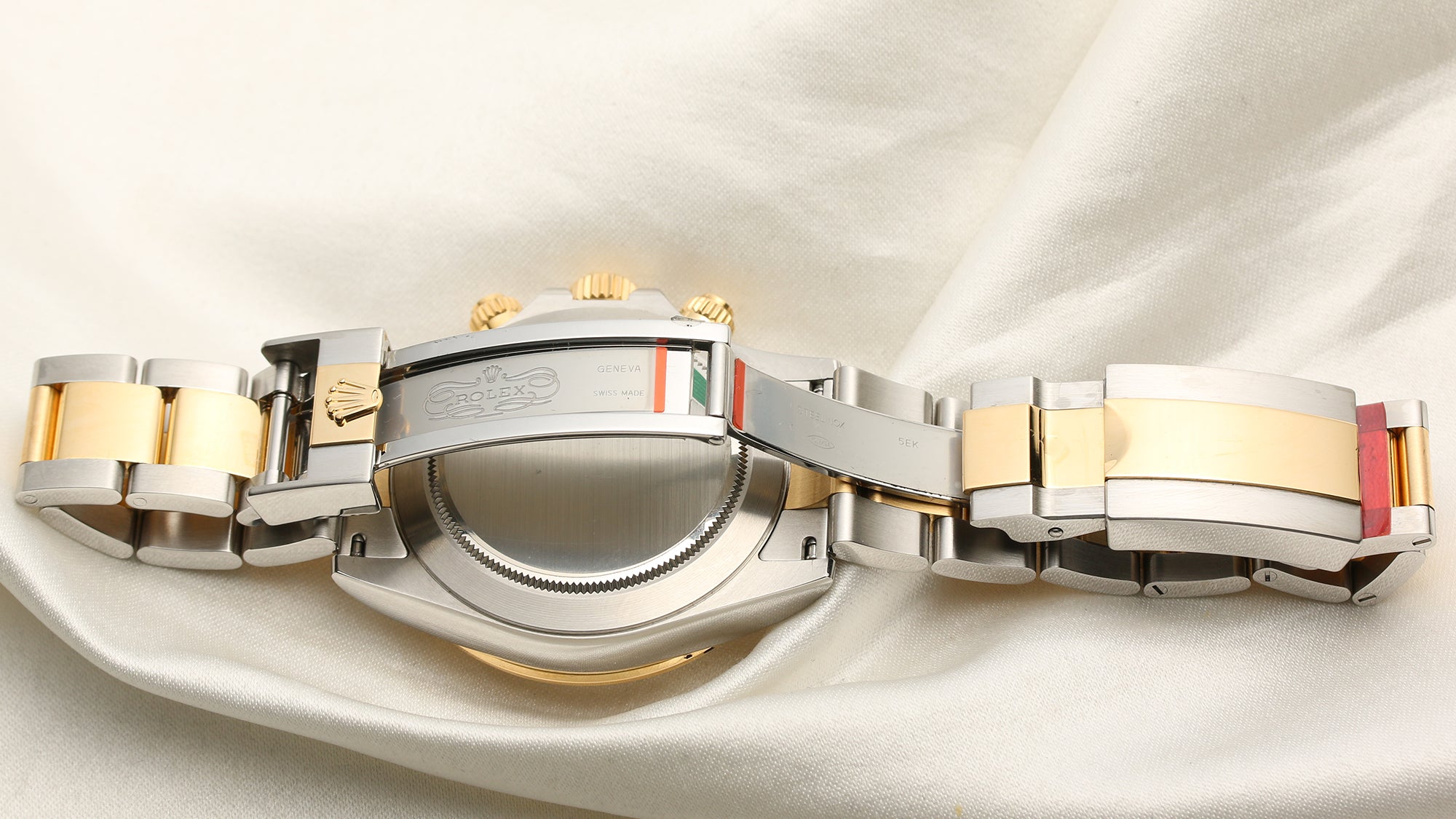 Rolex Daytona Steel & Gold Second Hand Watch Collectors 7