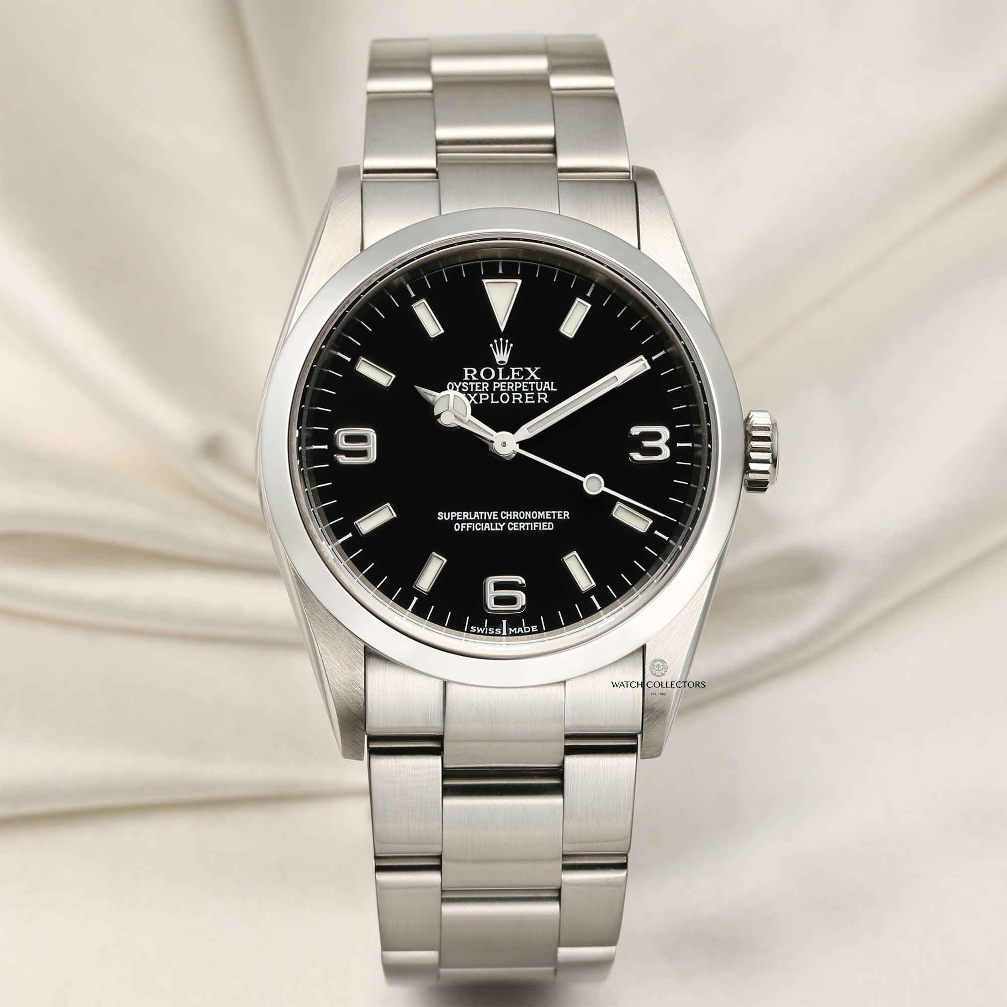 Rolex Explorer 114270 Stainless Steel Second Hand Watch Collectors 1