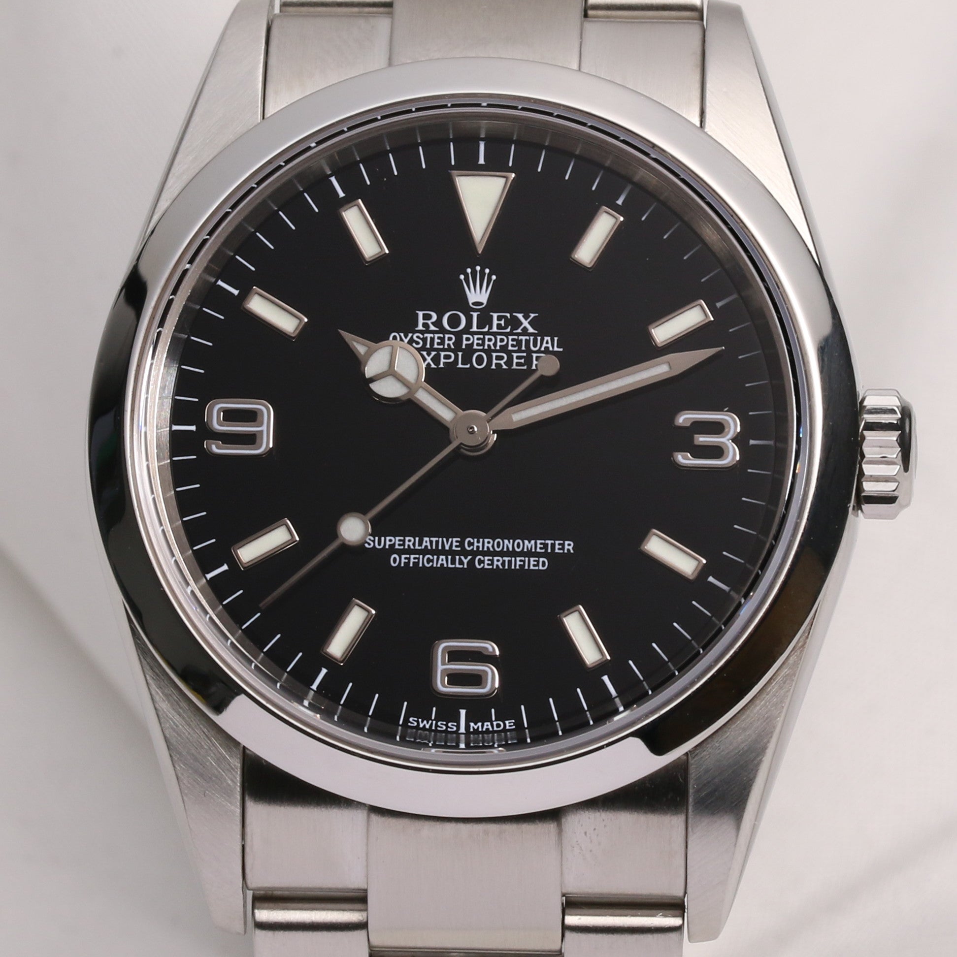 Rolex Explorer 114270 Stainless Steel Second Hand Watch Collectors 2