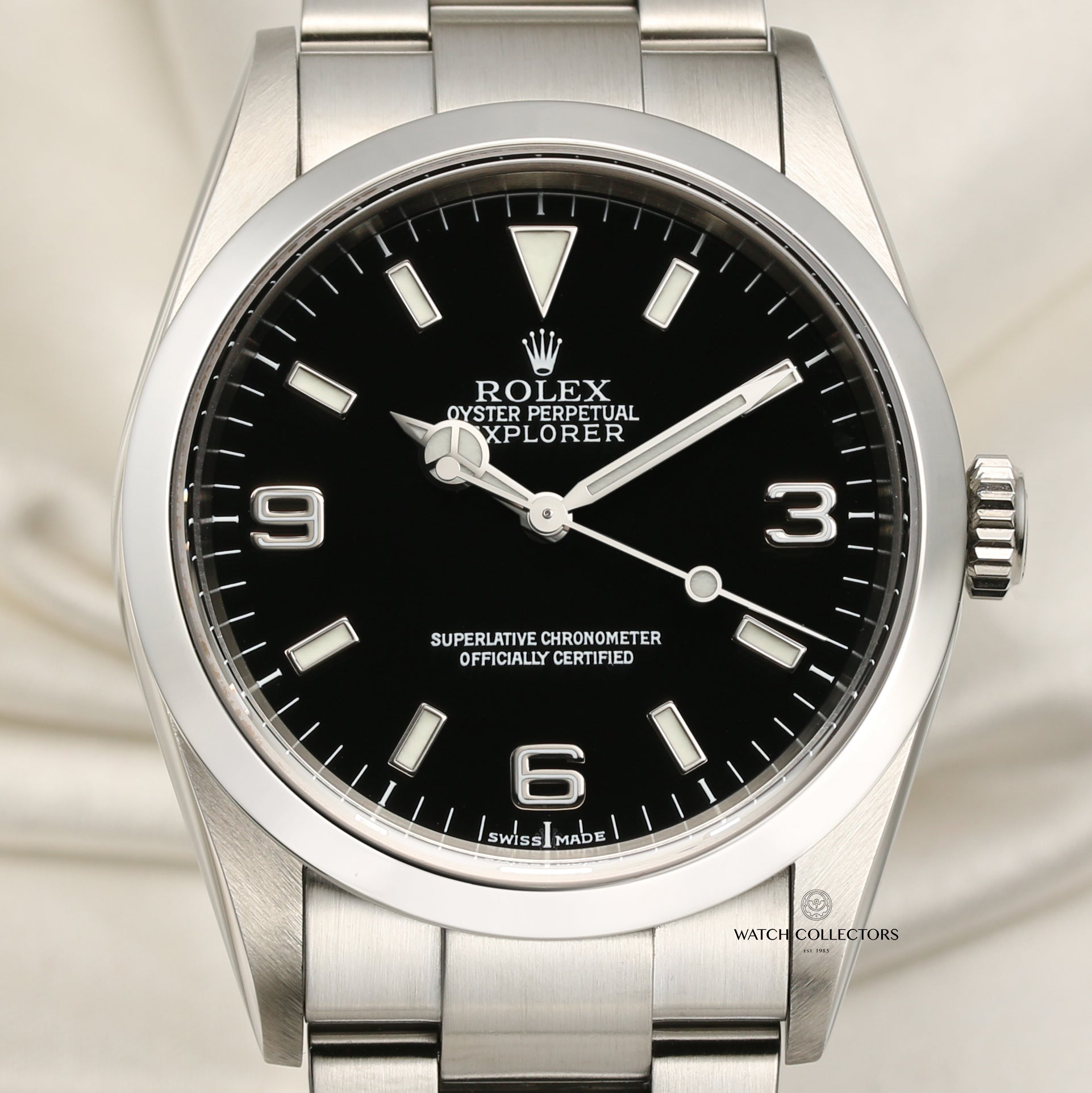 Rolex Explorer 114270 Stainless Steel Second Hand Watch Collectors 2