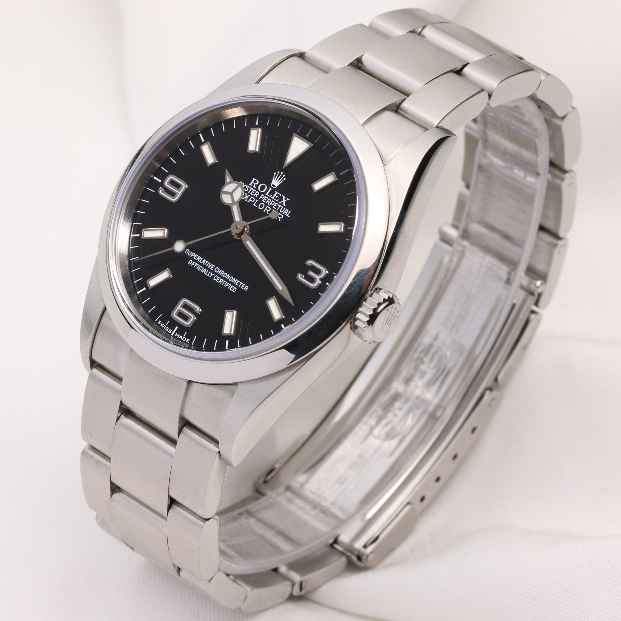 Rolex Explorer 114270 Stainless Steel Second Hand Watch Collectors 3