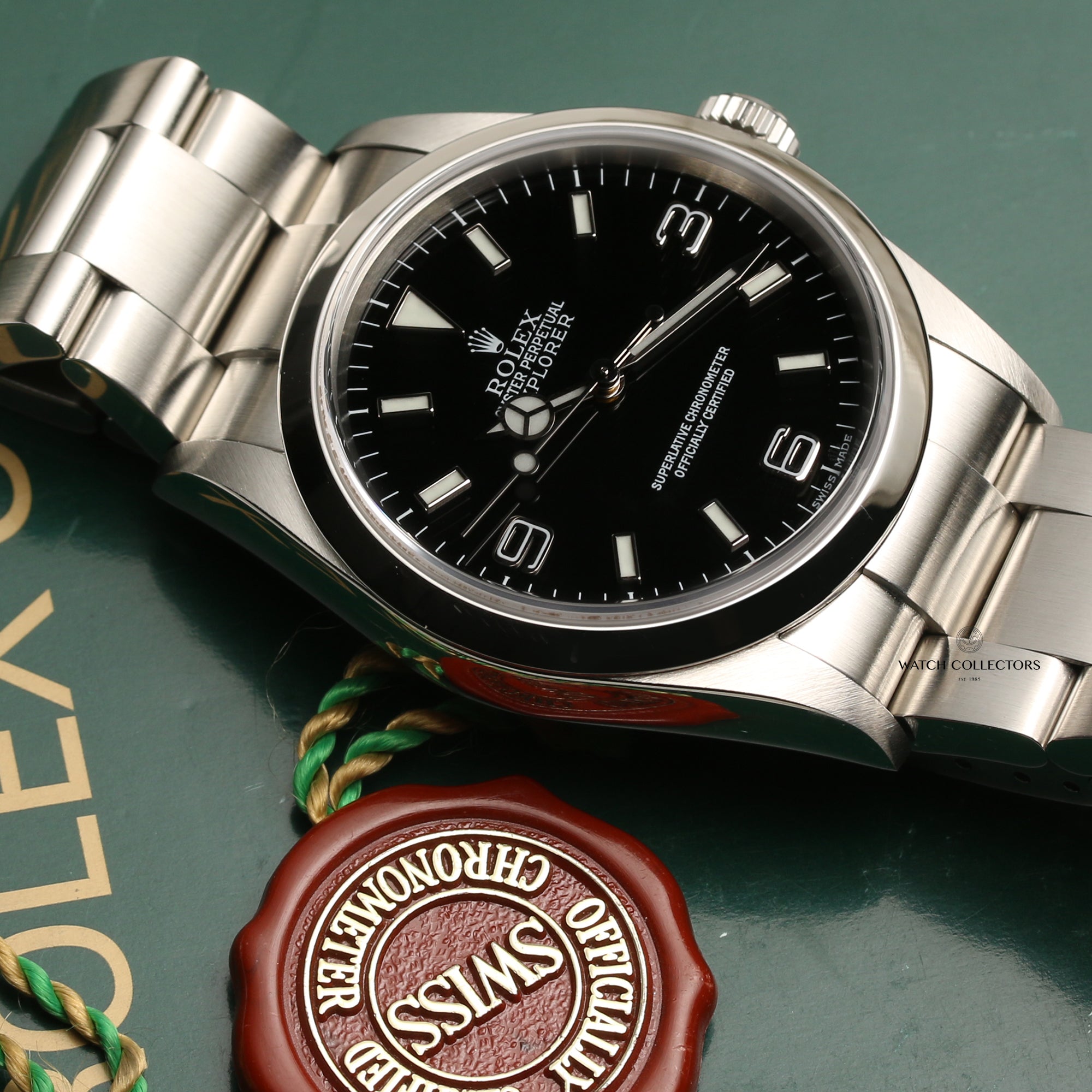 Rolex Explorer 114270 Stainless Steel Second Hand Watch Collectors 5
