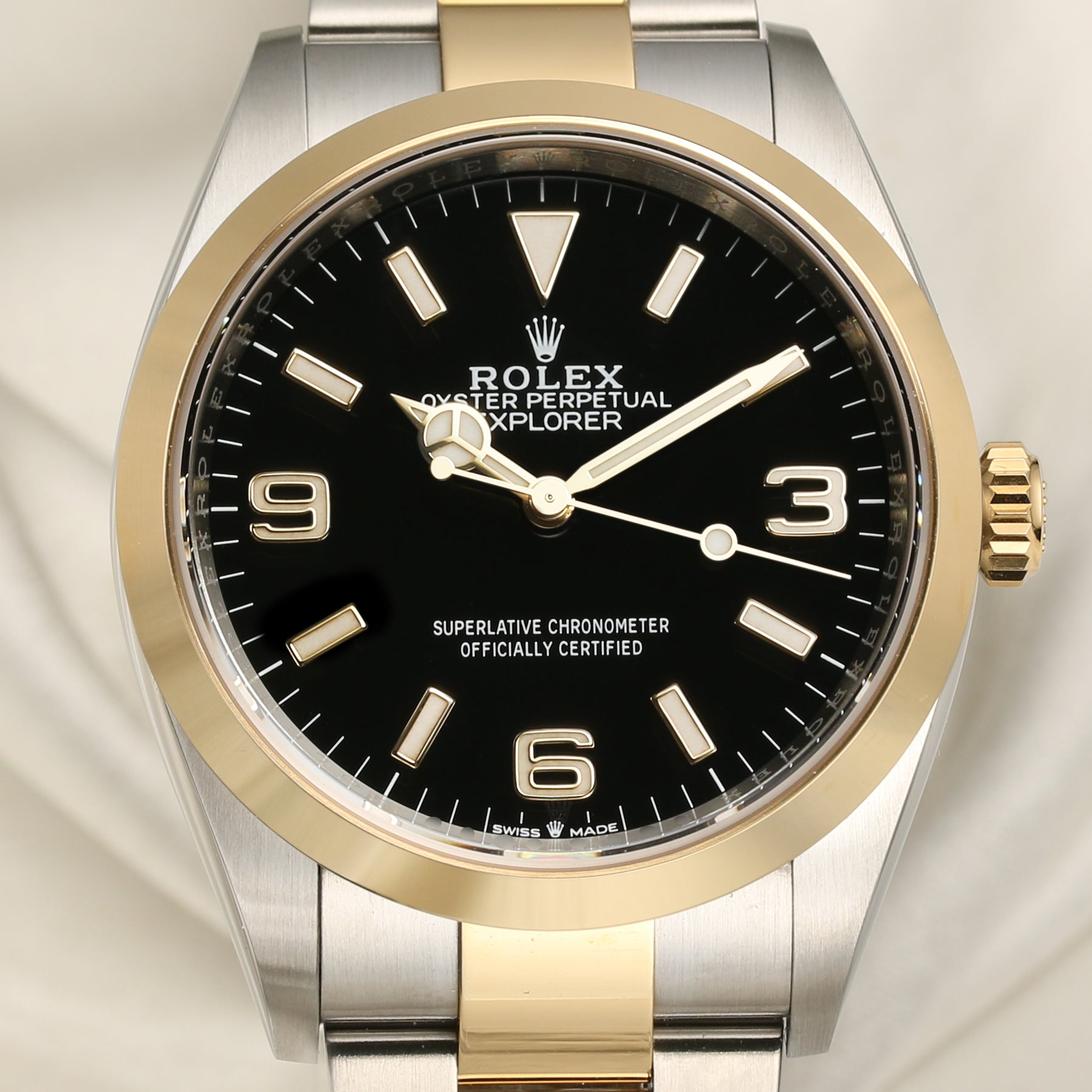 Rolex Explorer 124273 Steel & Gold Second Hand Watch Collectors 2