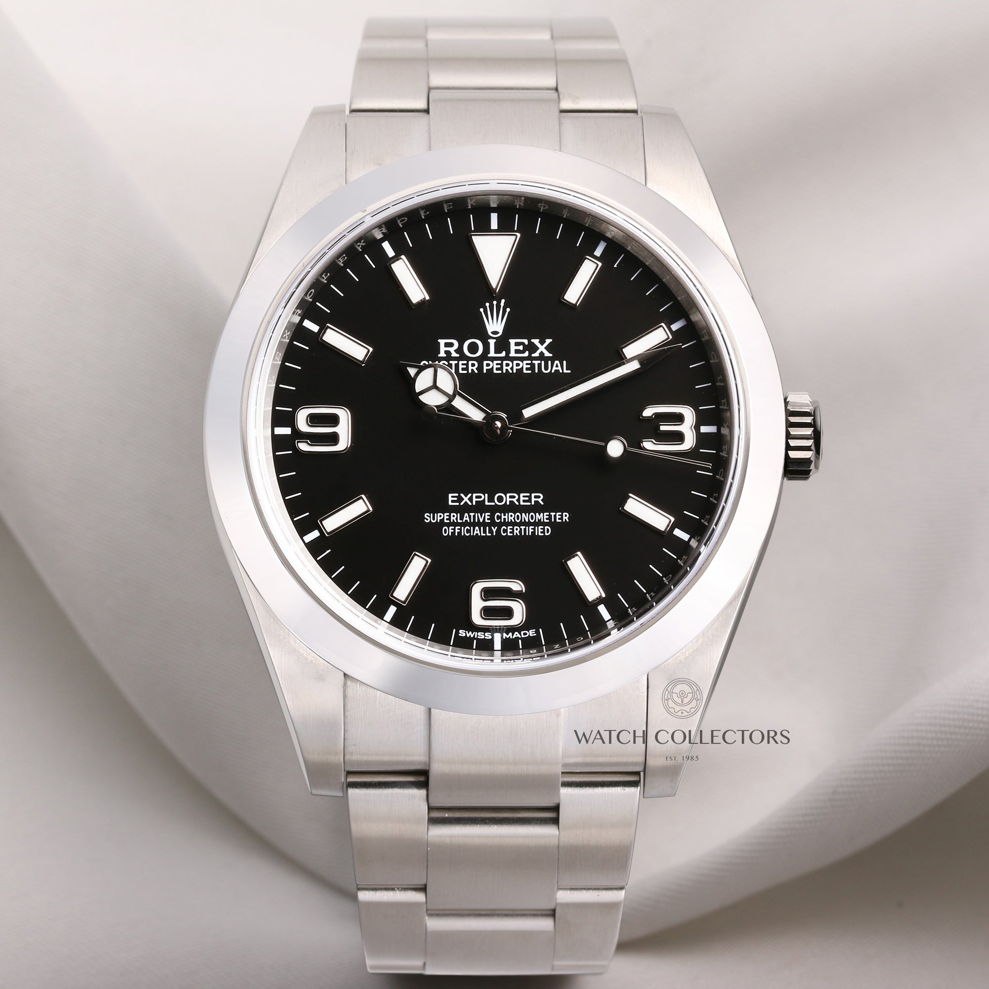 Rolex-Explorer-214270-Stainless-Steel-Second-Hand-Watch-Collectors-1