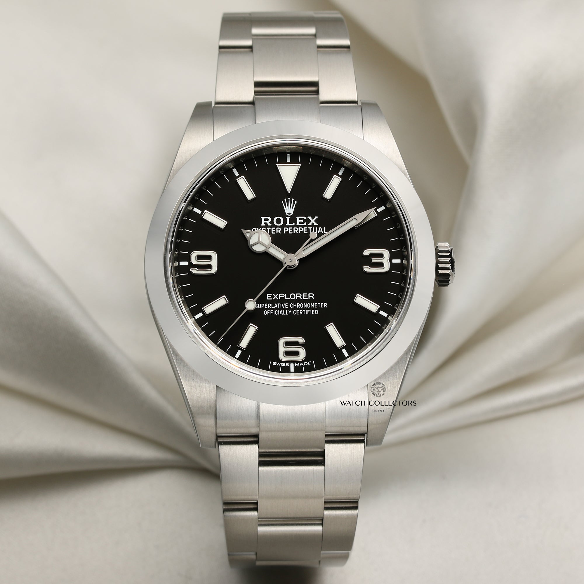 Rolex Explorer 214270 Stainless Steel Second Hand Watch Collectors 1
