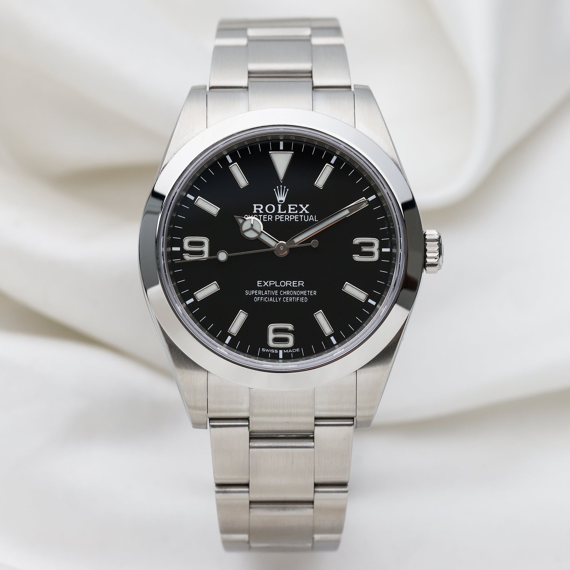 Rolex Explorer 214270 Stainless Steel Second Hand Watch Collectors 1