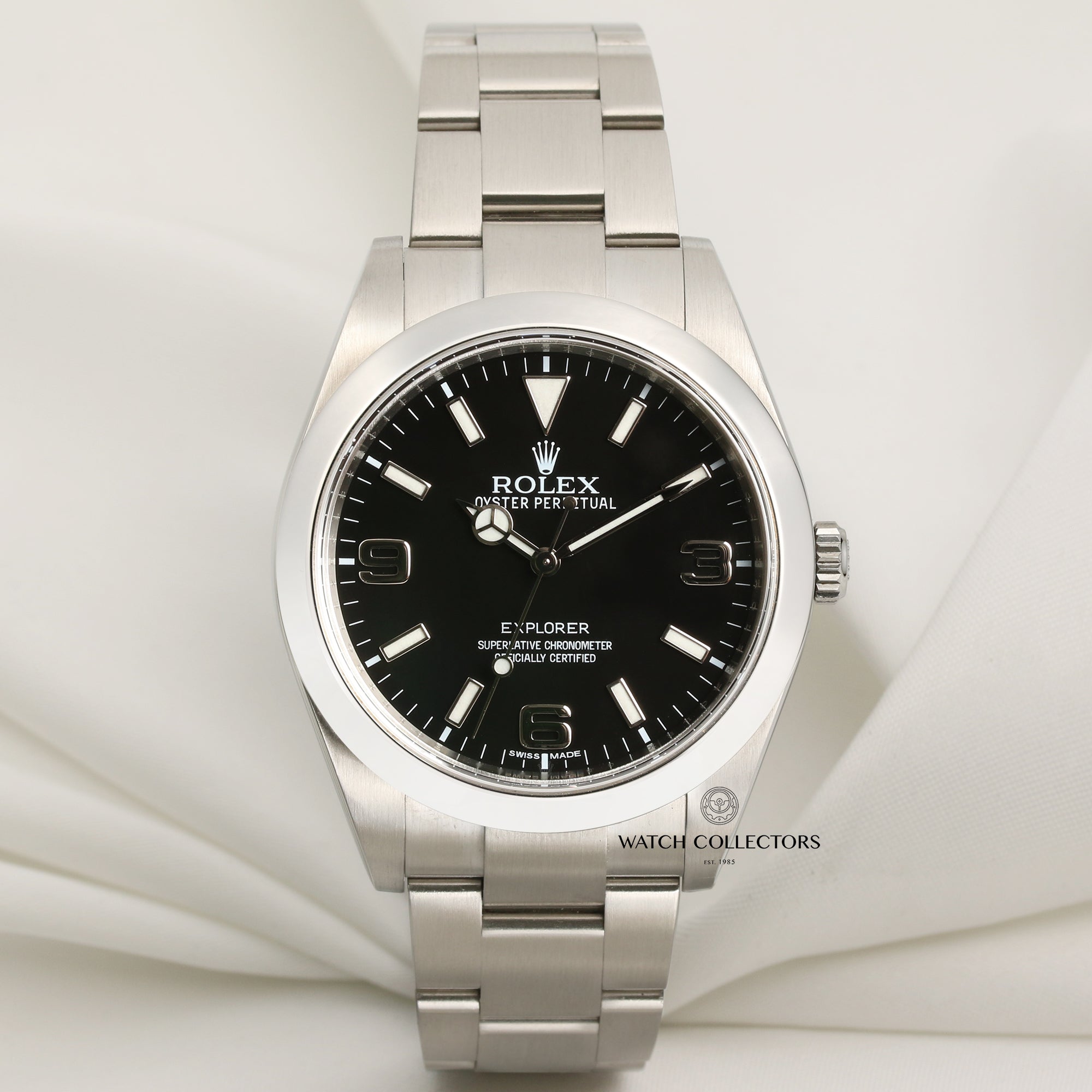 Rolex Explorer 214270 Stainless Steel Second Hand Watch Collectors 1