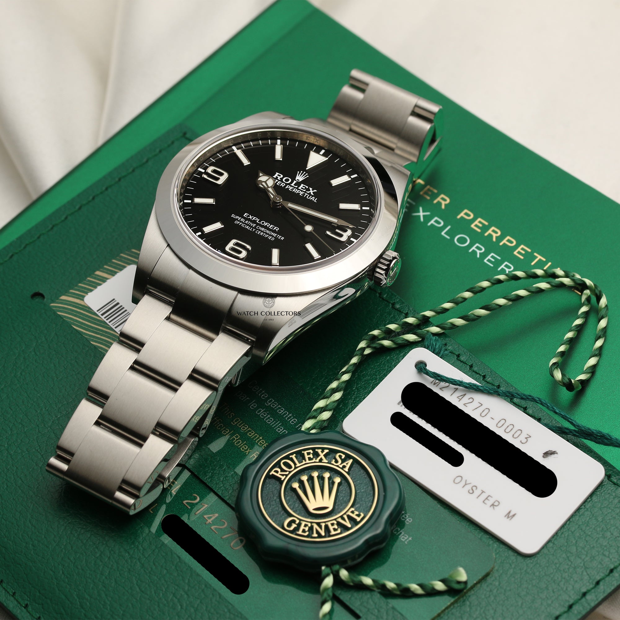 Rolex Explorer 214270 Stainless Steel Second Hand Watch Collectors 10