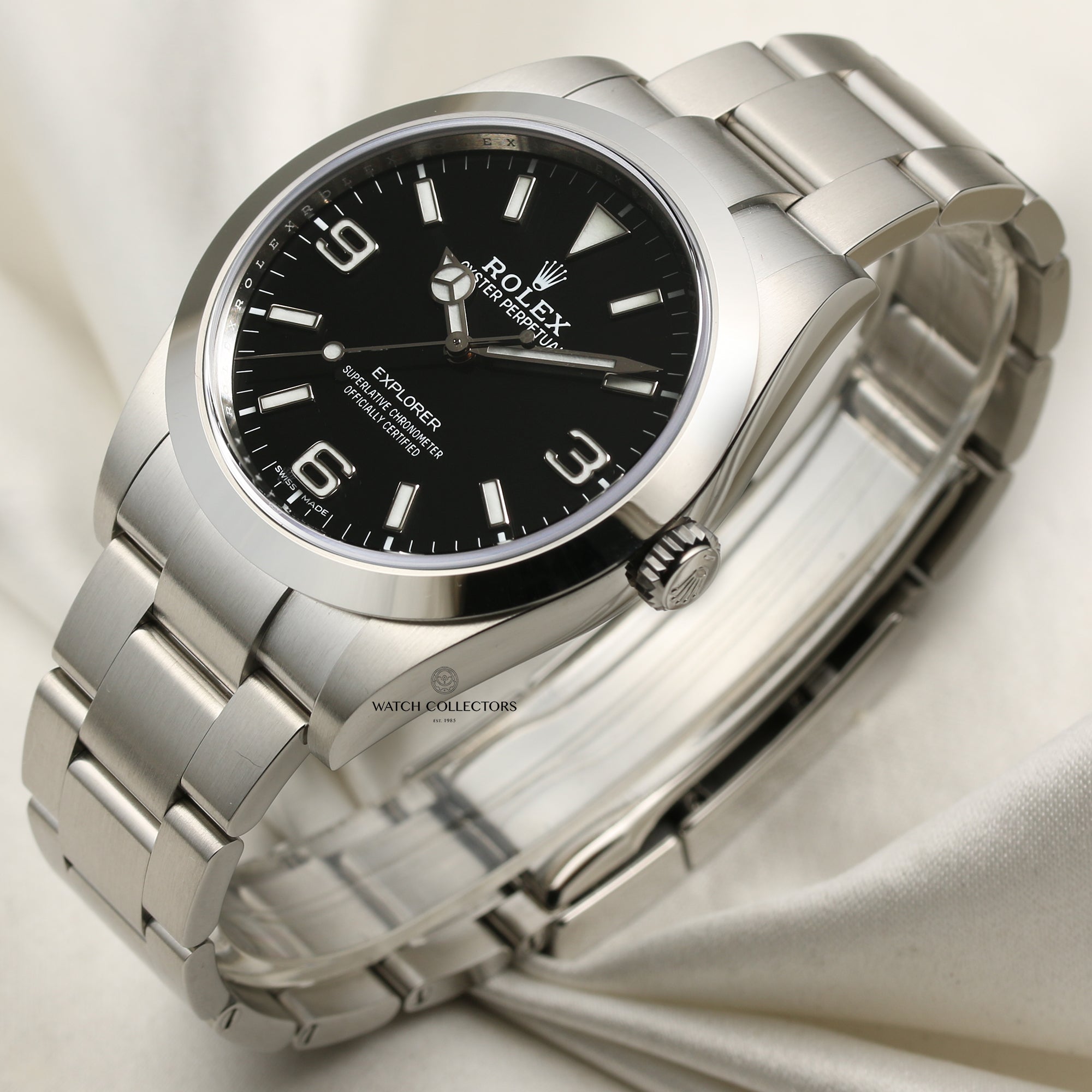 Rolex Explorer 214270 Stainless Steel Second Hand Watch Collectors 3