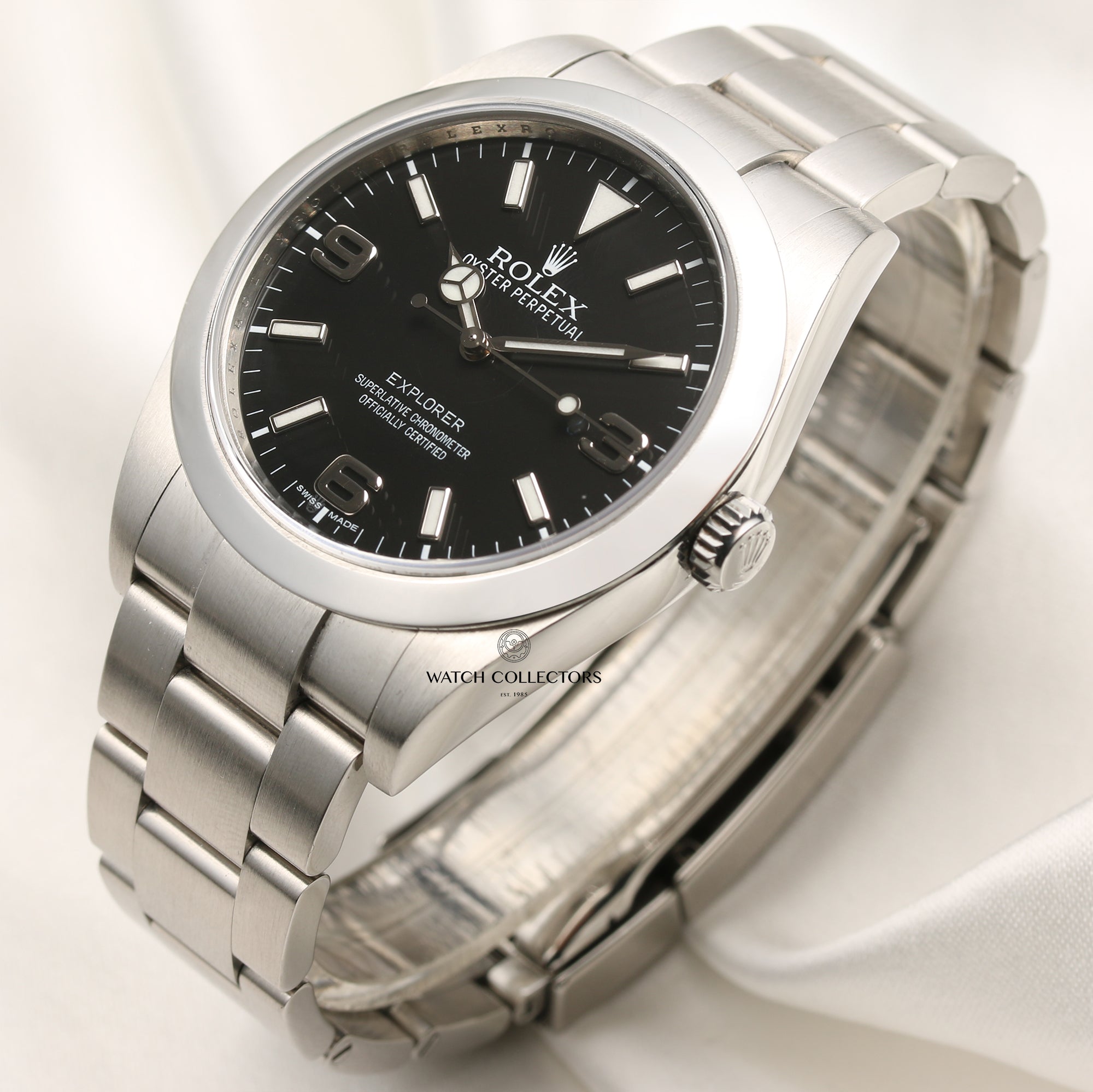 Rolex Explorer 214270 Stainless Steel Second Hand Watch Collectors 3
