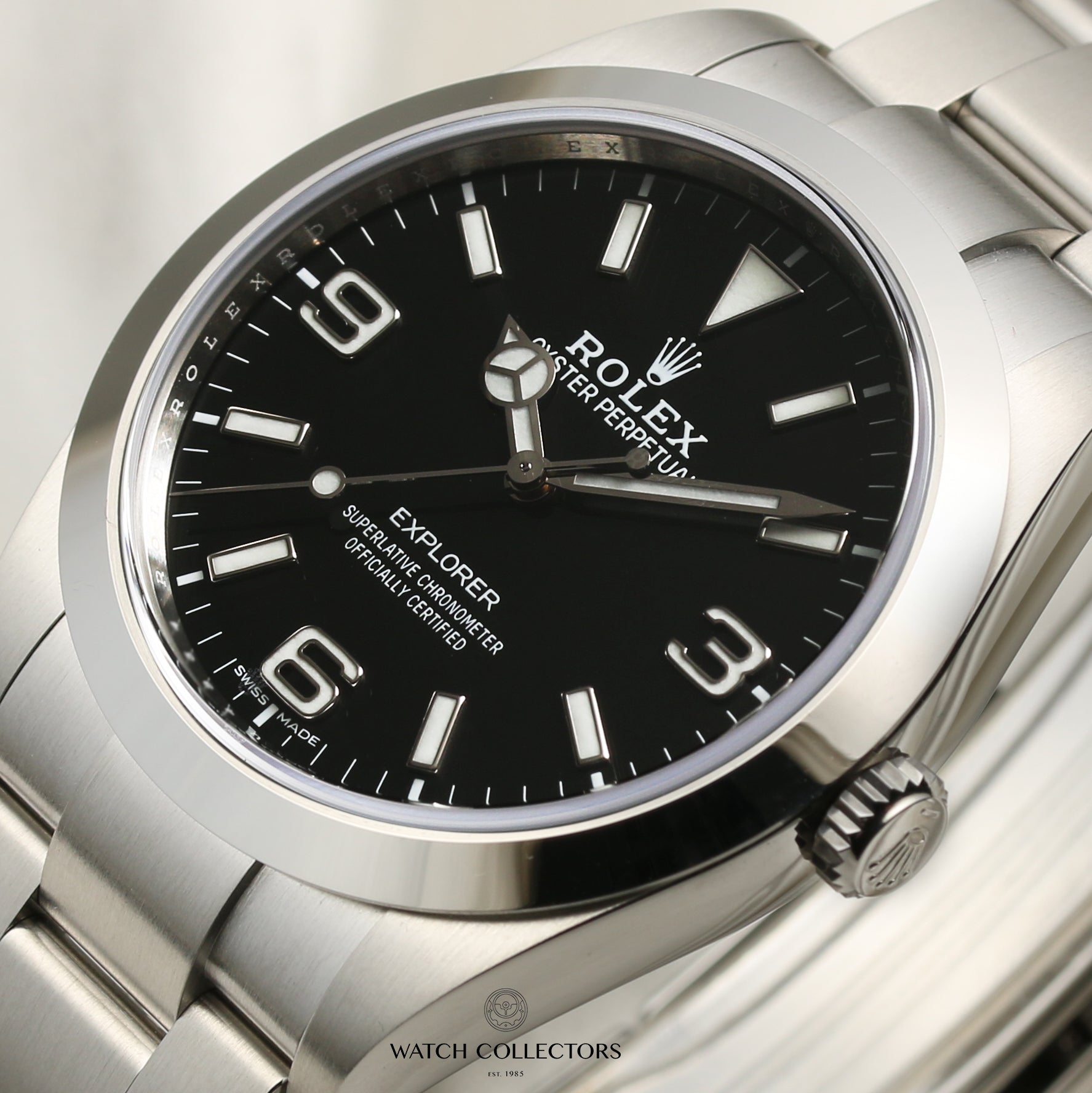 Rolex Explorer 214270 Stainless Steel Second Hand Watch Collectors 4