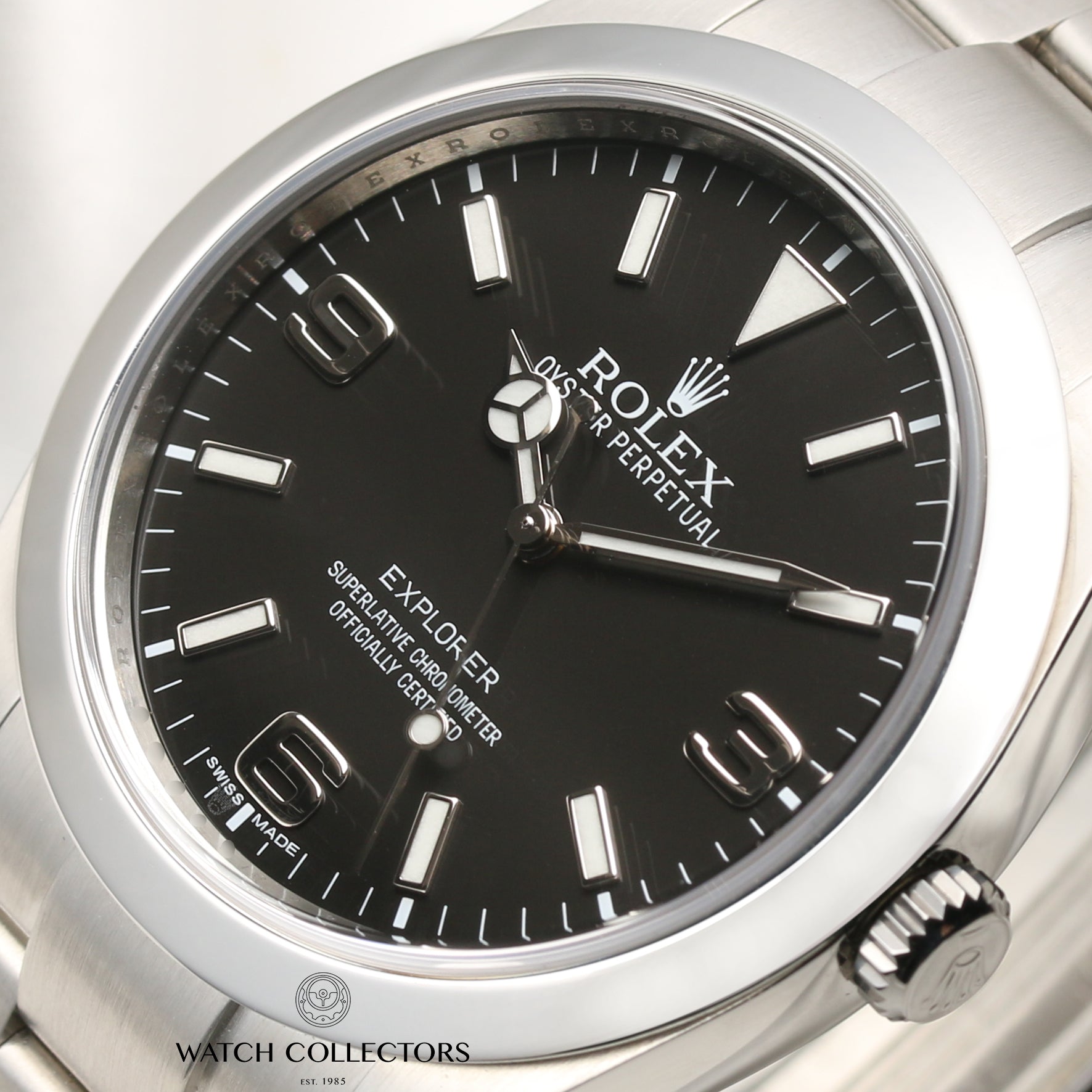 Rolex Explorer 214270 Stainless Steel Second Hand Watch Collectors 4