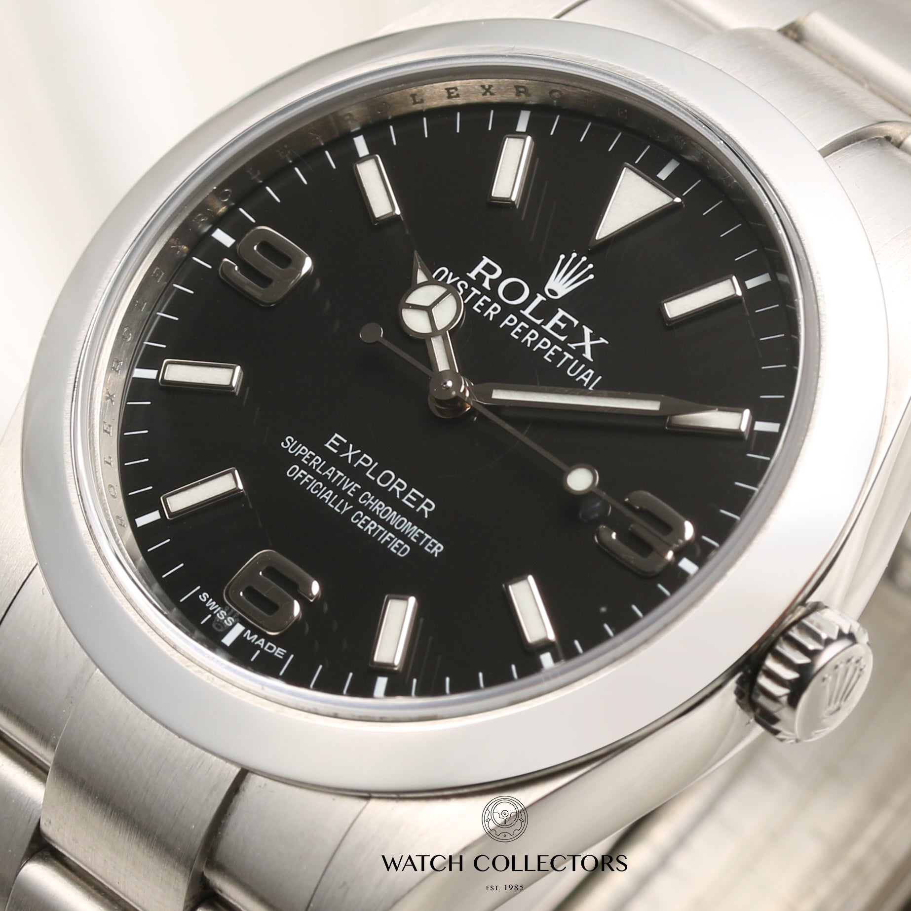 Rolex Explorer 214270 Stainless Steel Second Hand Watch Collectors 4