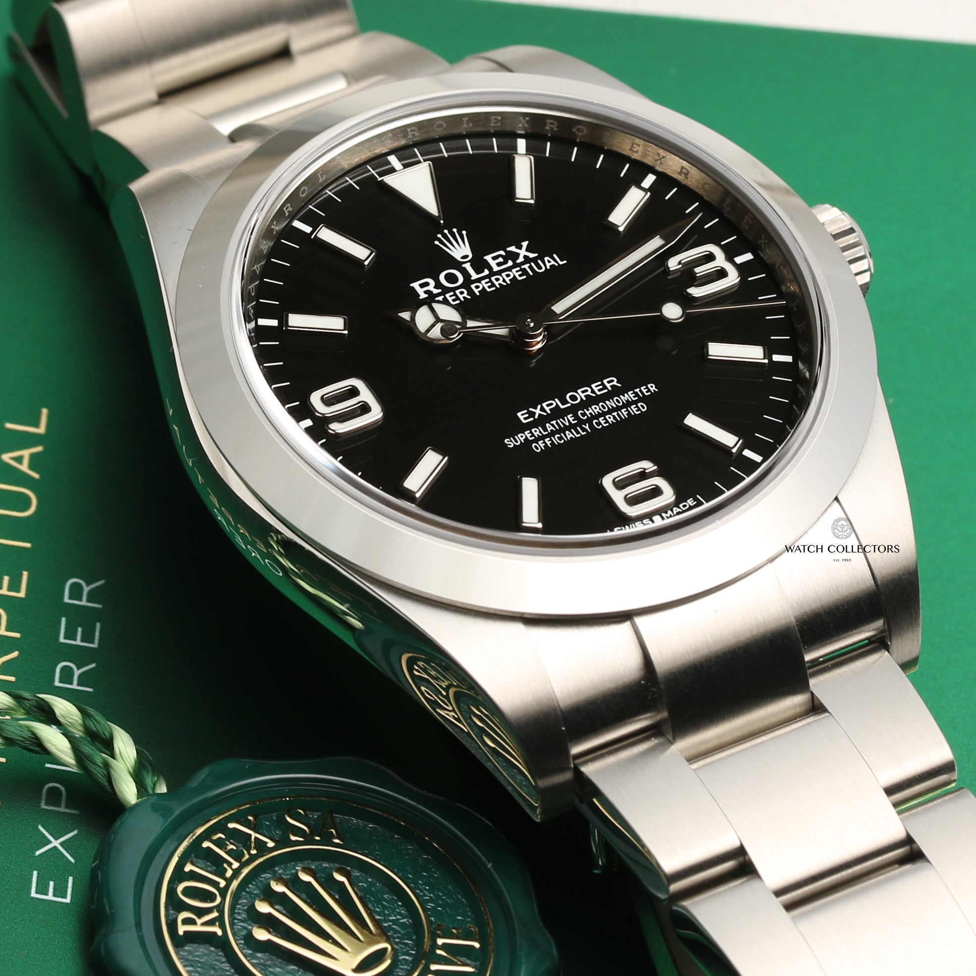 Rolex Explorer 214270 Stainless Steel Second Hand Watch Collectors 5