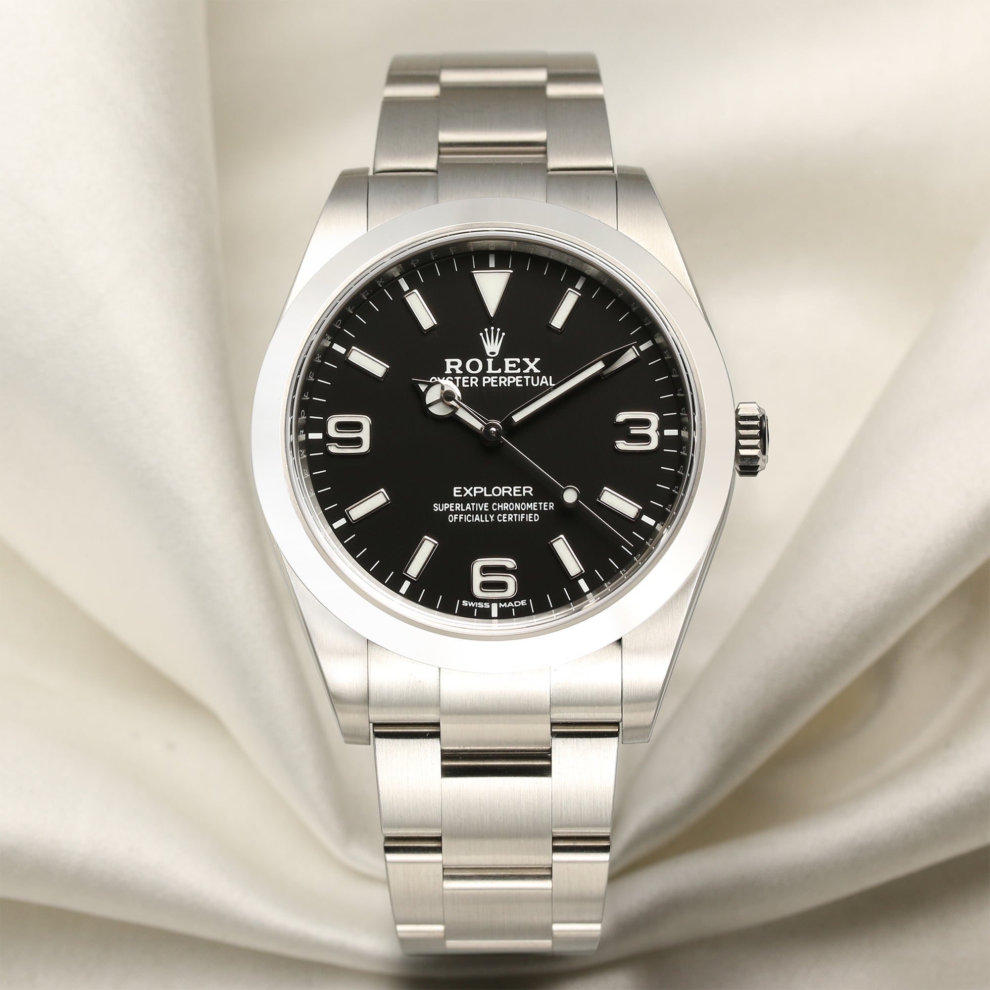 Rolex Explorer 214270 Stainless Steel Second hand Watch Collectors 1