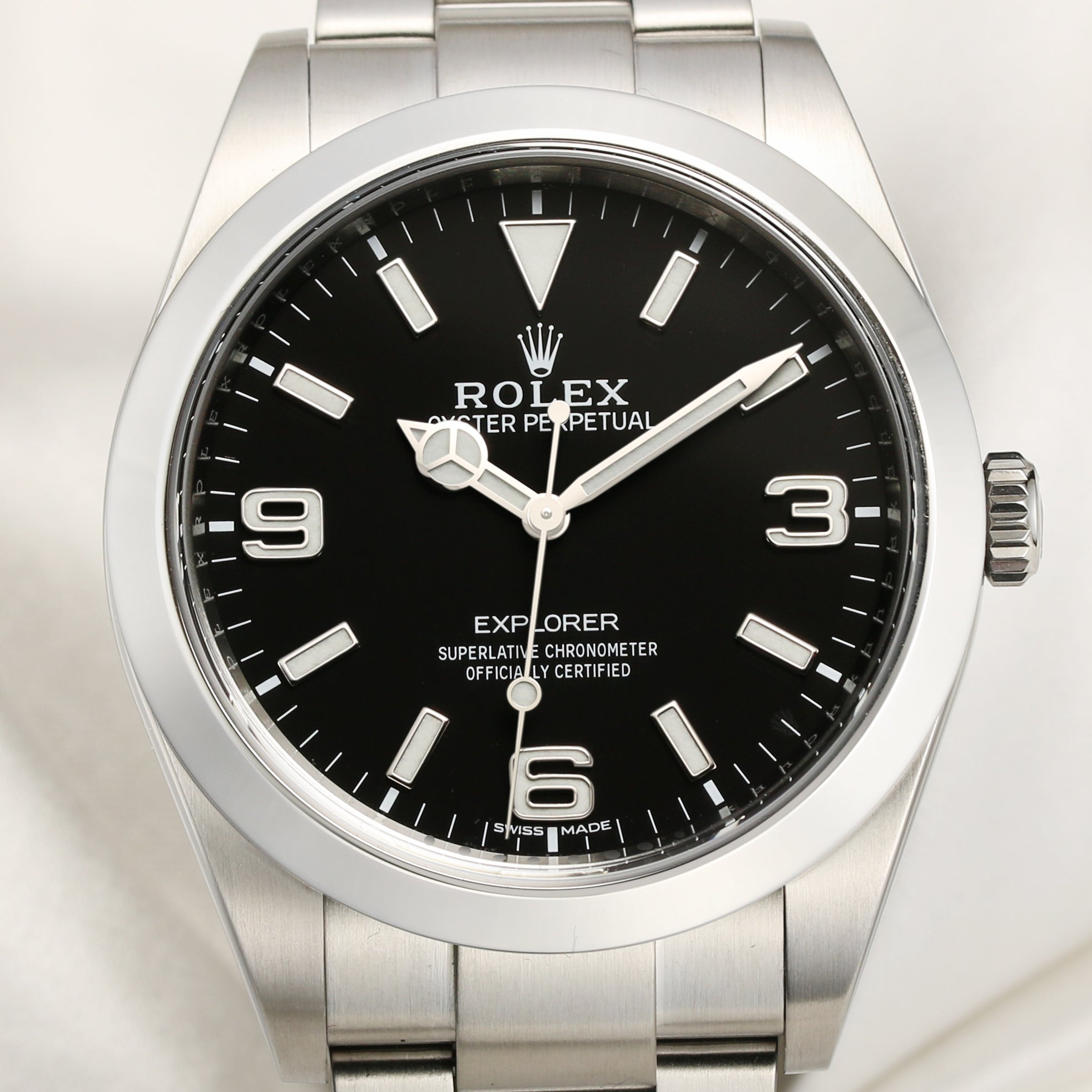 Rolex Explorer 214270 Stainless Steel Second hand Watch Collectors 2