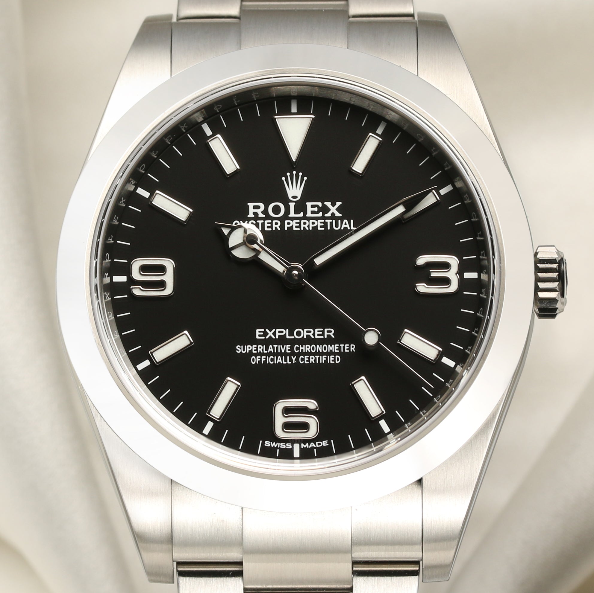Rolex Explorer 214270 Stainless Steel Second hand Watch Collectors 2