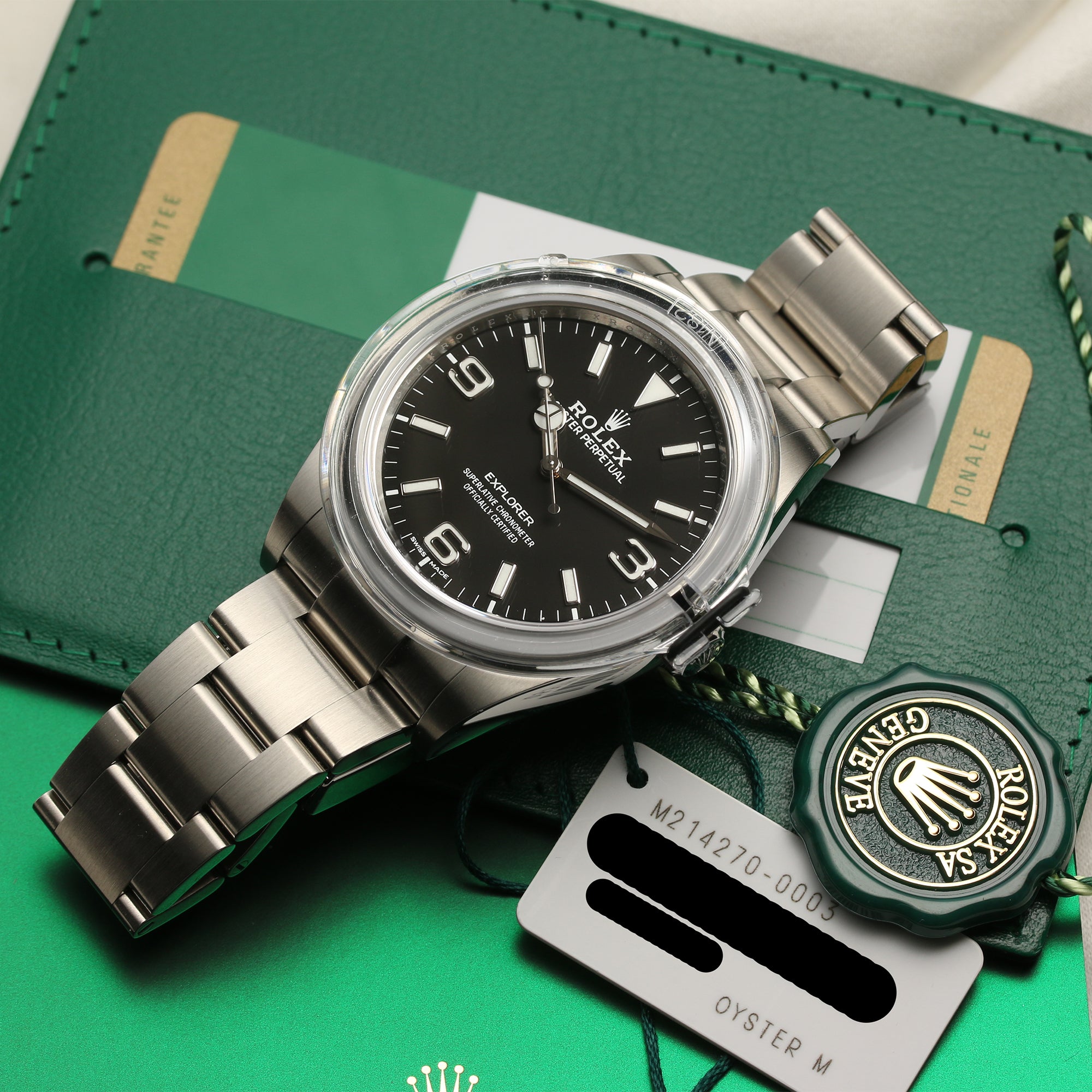 Rolex Explorer 214270 Stainless Steel Second hand Watch Collectors 9