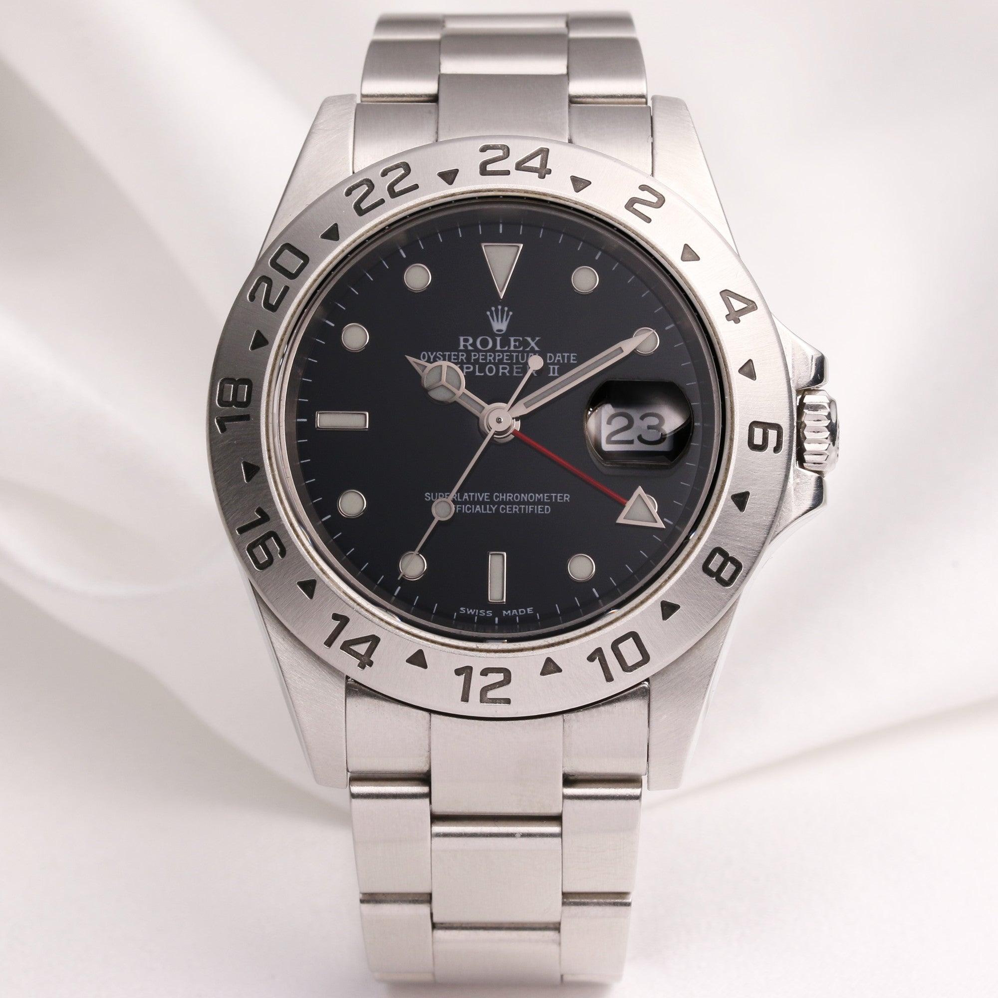 Rolex Explorer II 16570 Stainless Steel Second Hand Watch Collectors 1