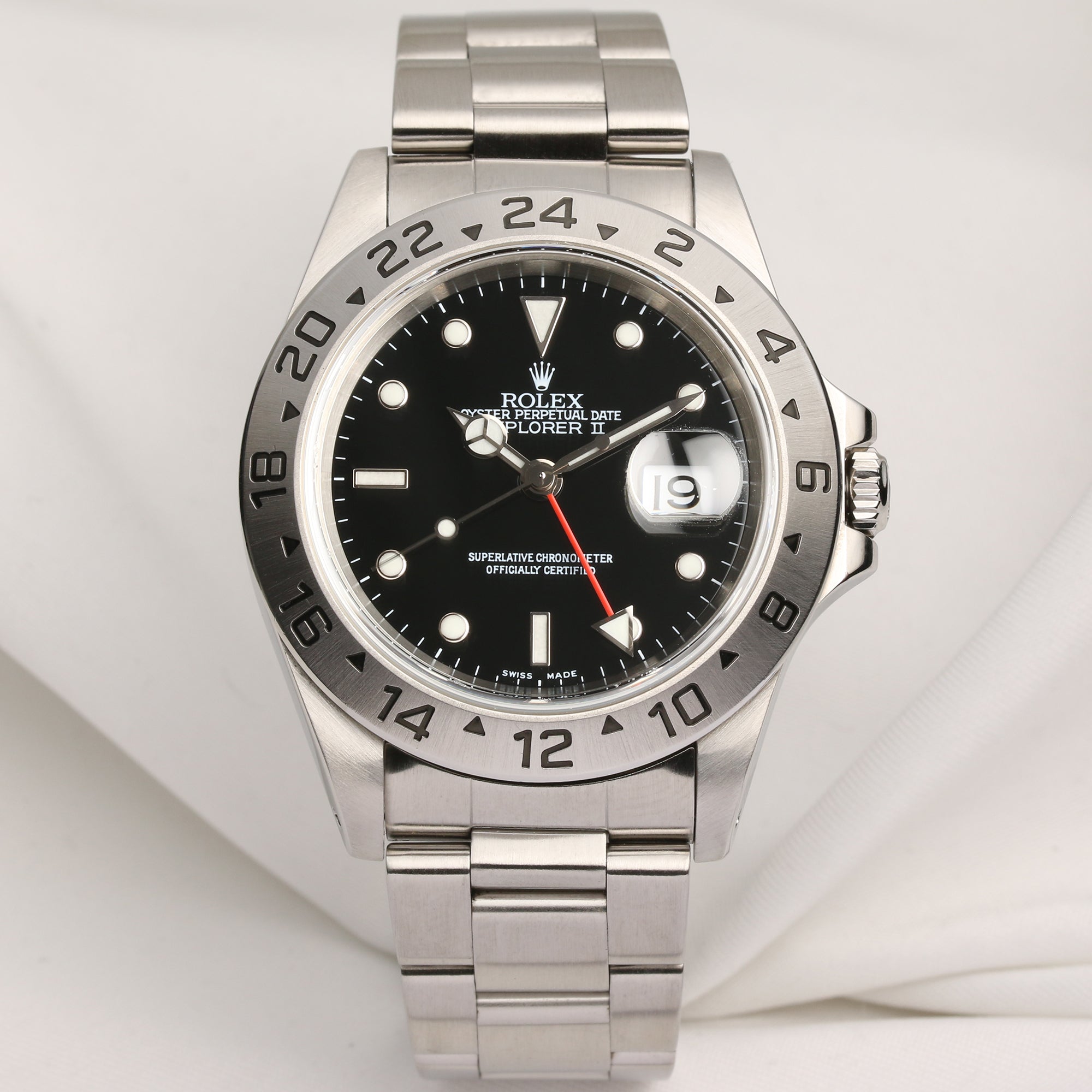 Rolex Explorer II 16570 Stainless Steel Second Hand Watch Collectors 1