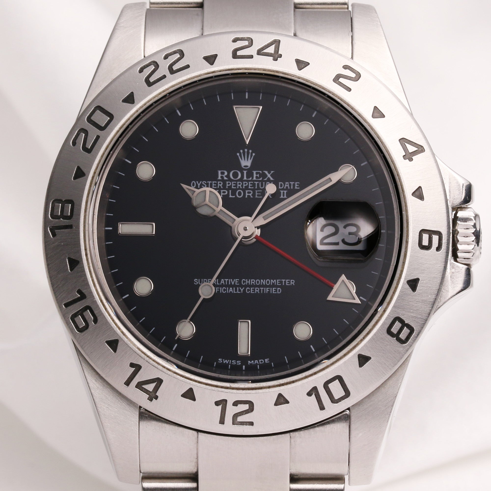 Rolex Explorer II 16570 Stainless Steel Second Hand Watch Collectors 2