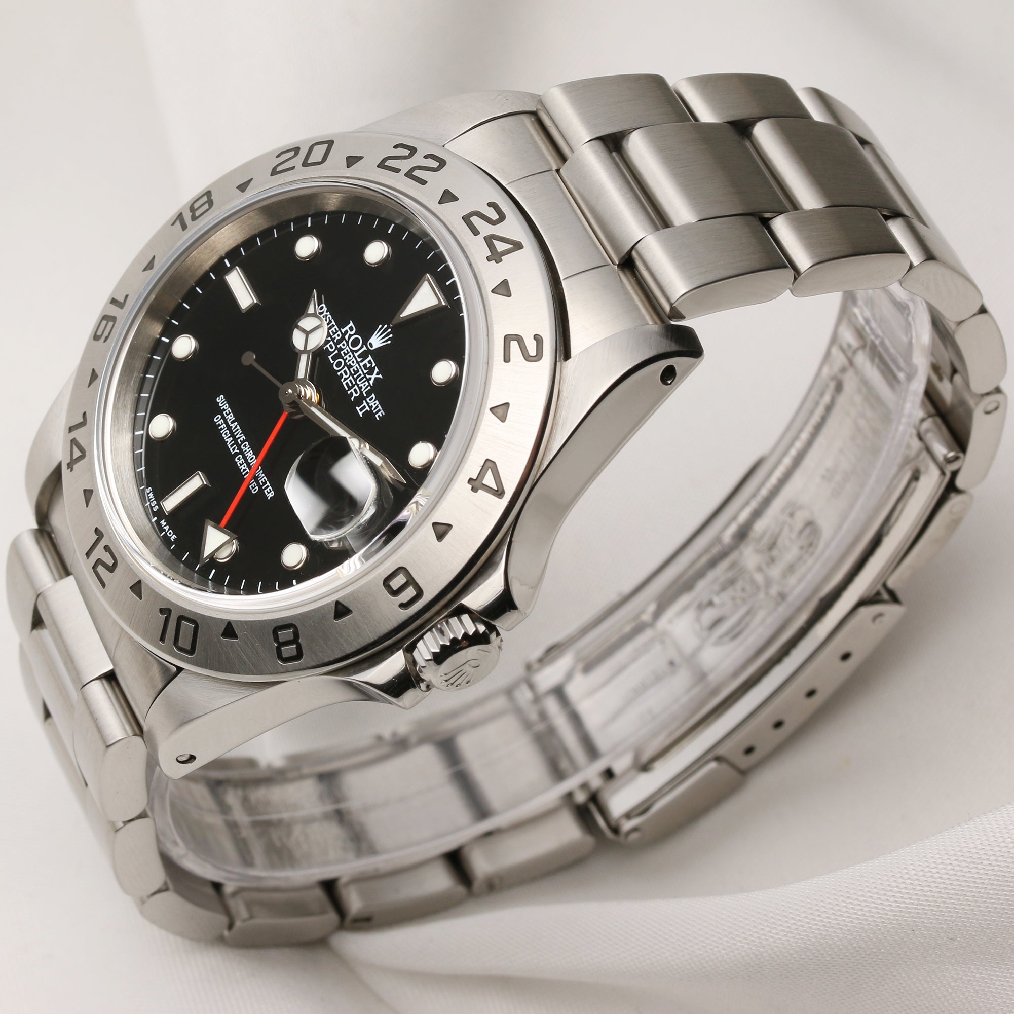 Rolex Explorer II 16570 Stainless Steel Second Hand Watch Collectors 3