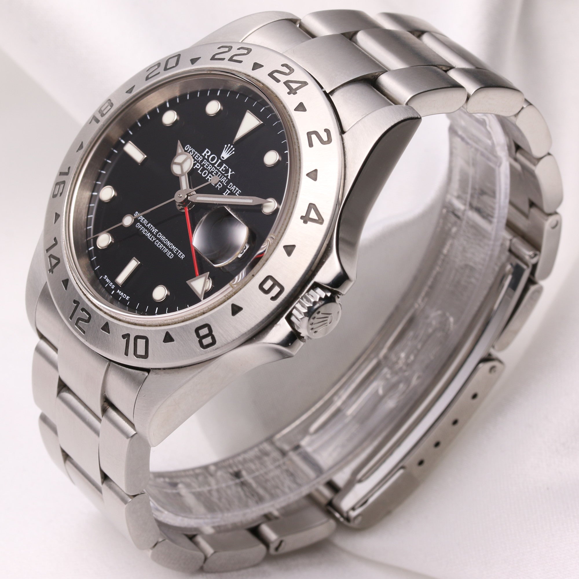 Rolex Explorer II 16570 Stainless Steel Second Hand Watch Collectors 3