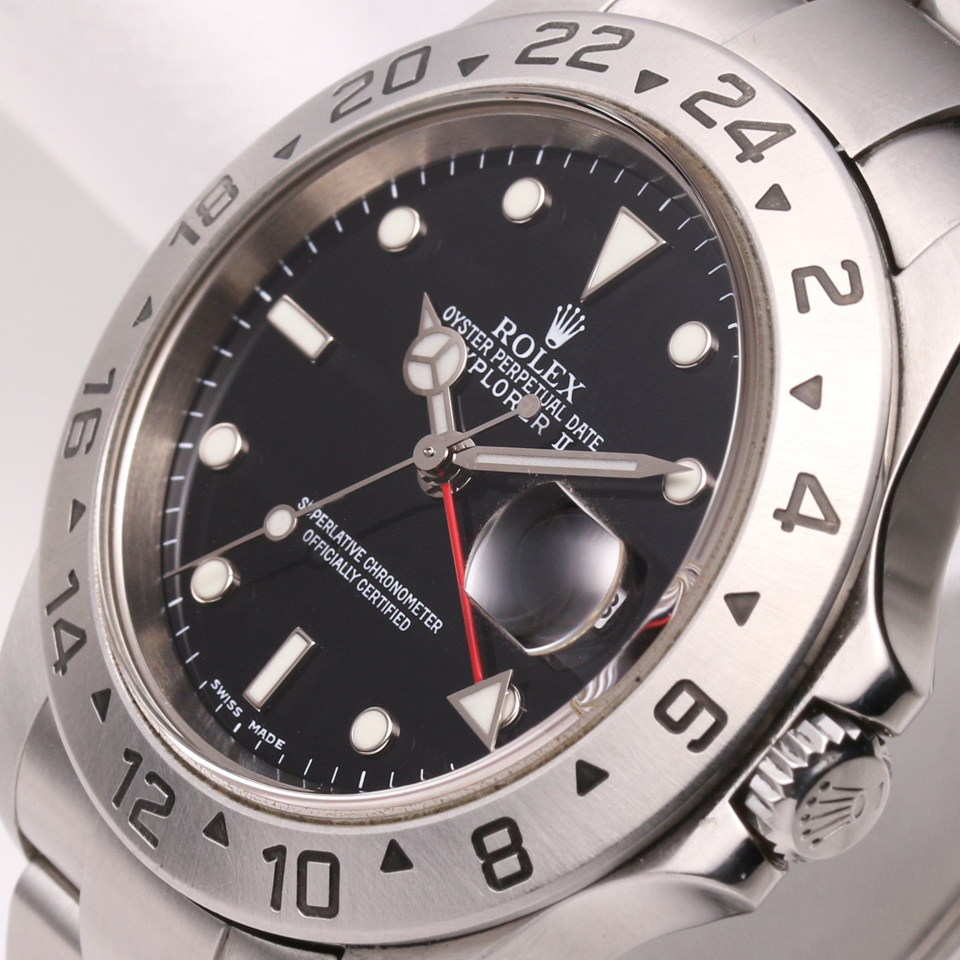 Rolex Explorer II 16570 Stainless Steel Second Hand Watch Collectors 4