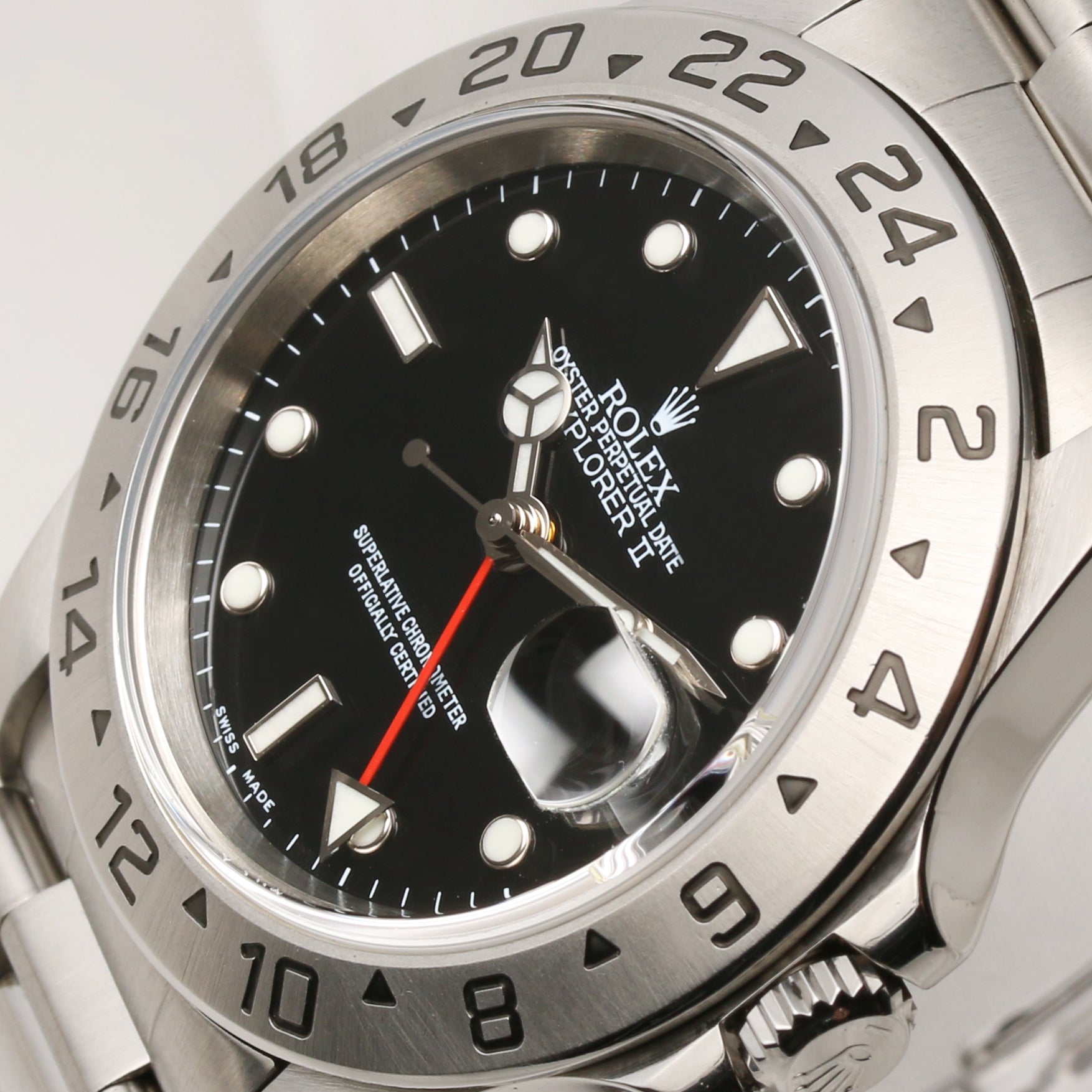 Rolex Explorer II 16570 Stainless Steel Second Hand Watch Collectors 4