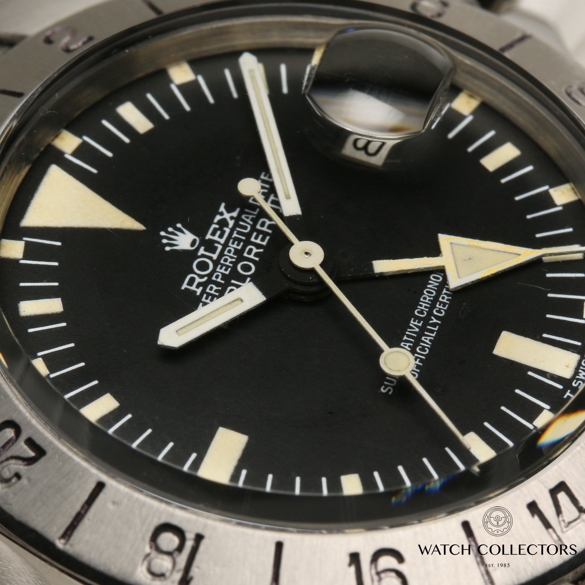 Rolex Explorer II Stainless Steel Albino Second Hand Watch Collectors 5