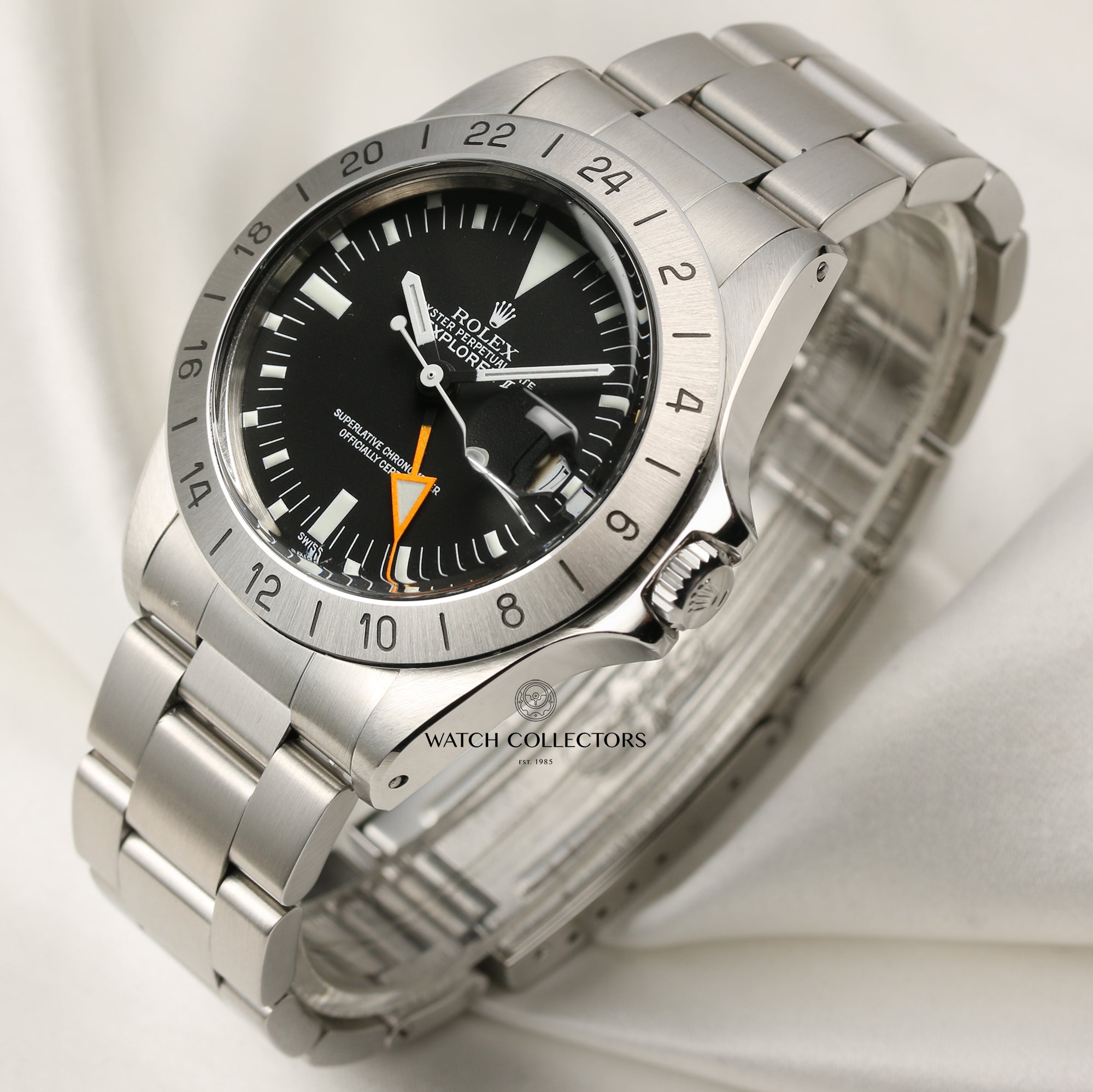 Rolex Explorer II Stainless Steel Second Hand Watch Collectors 3