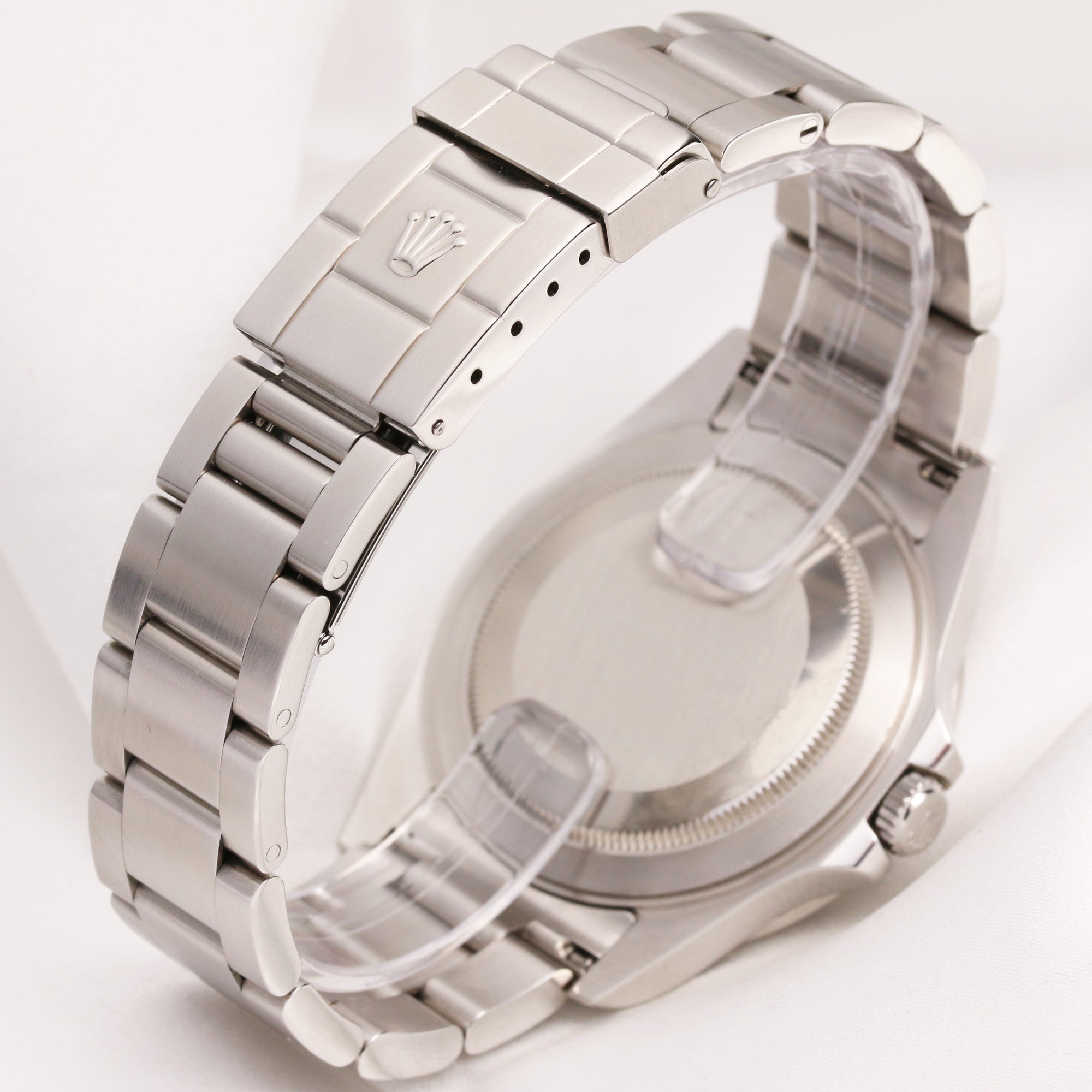 Rolex Explorer Polar White 16570 Stainless Steel Second Hand Watch Collectors 5