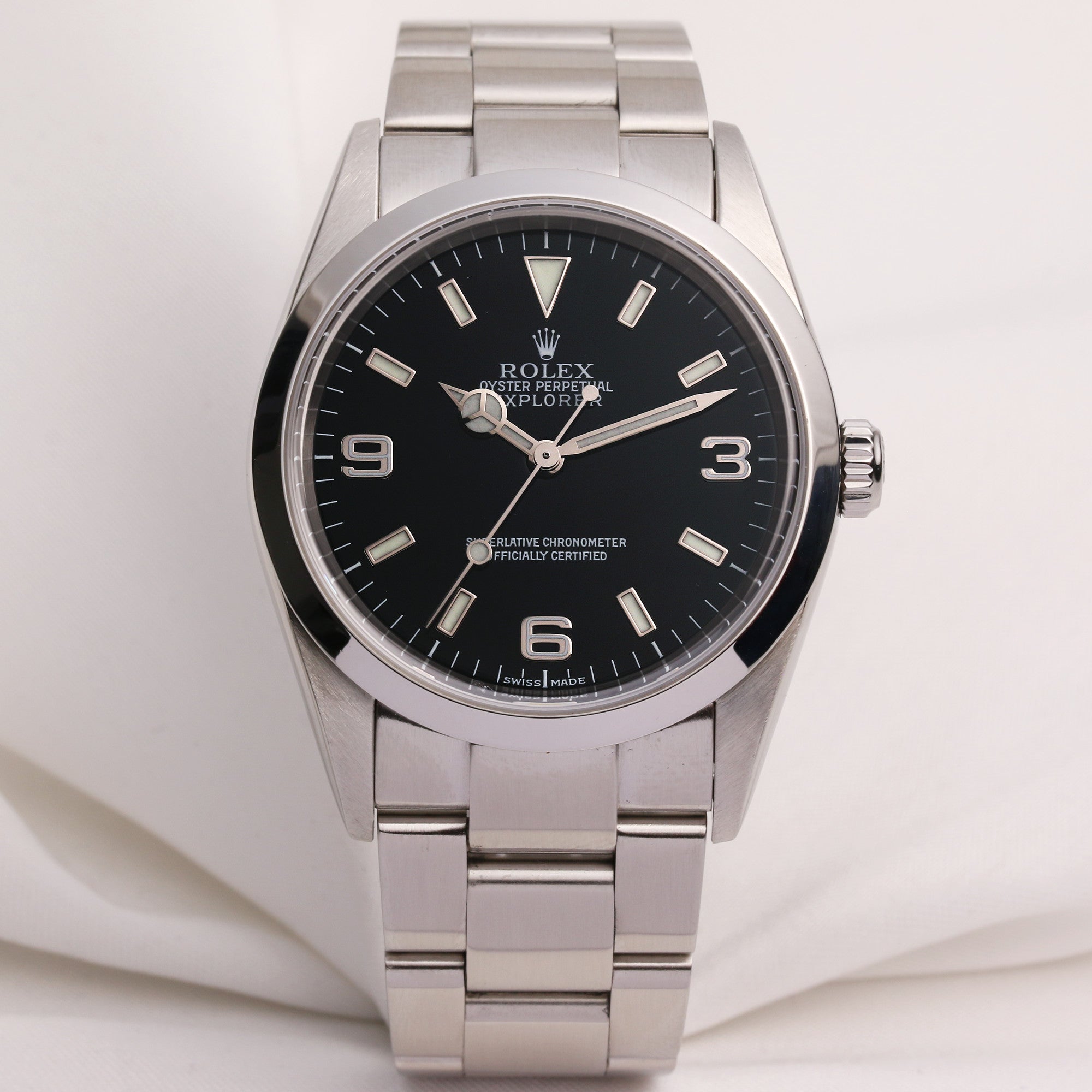 Rolex Explorer 114270 Black Dial Stainless Steel