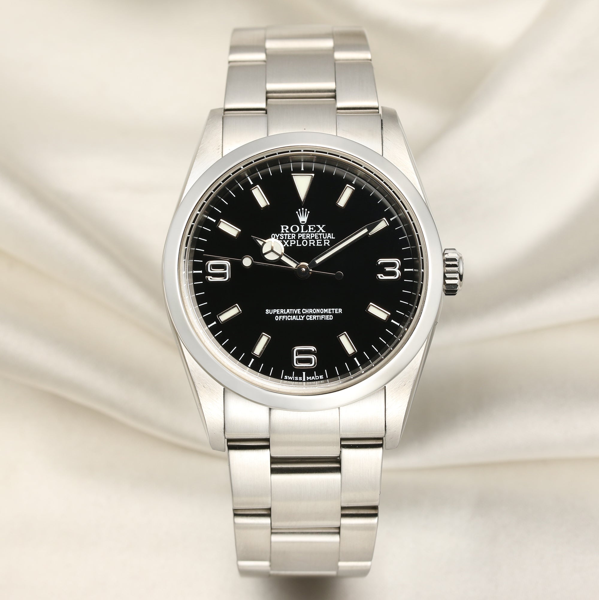 Rolex Explorer Stainless Steel Second Hand Watch Collectors 1