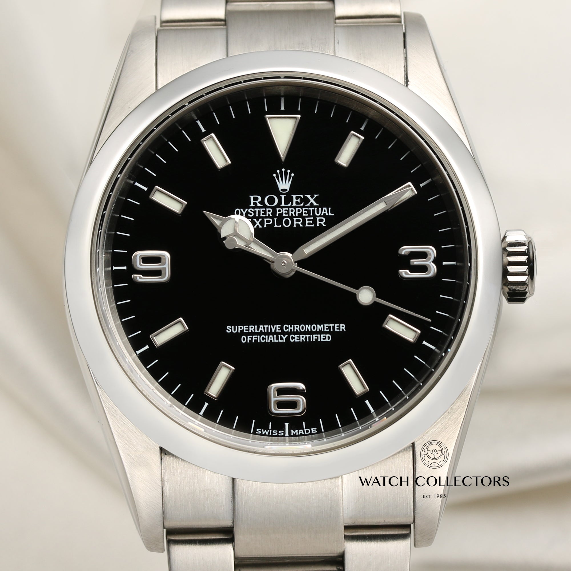 Rolex Explorer Stainless Steel Second Hand Watch Collectors 2