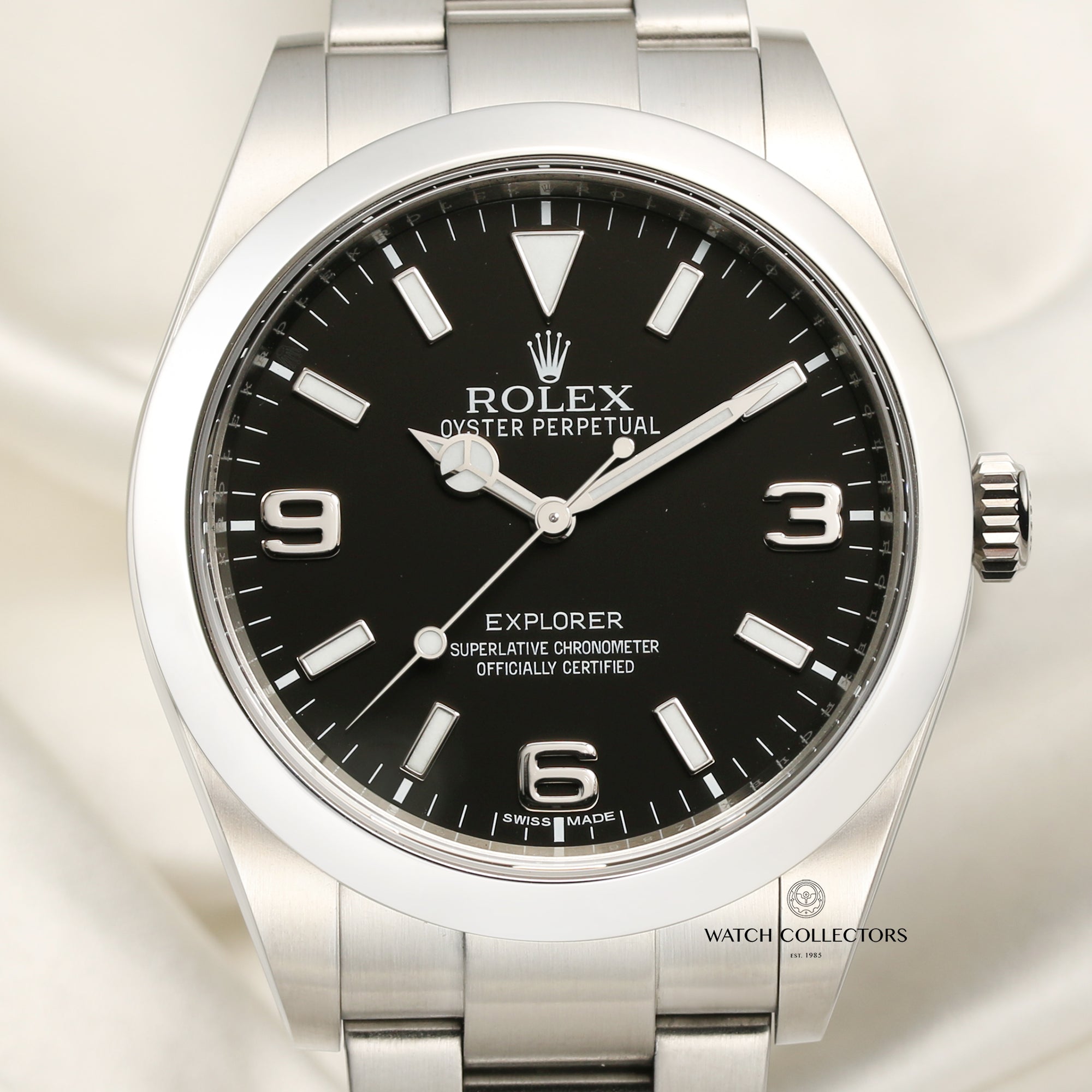 Rolex Explorer Stainless Steel Second Hand Watch Collectors 2