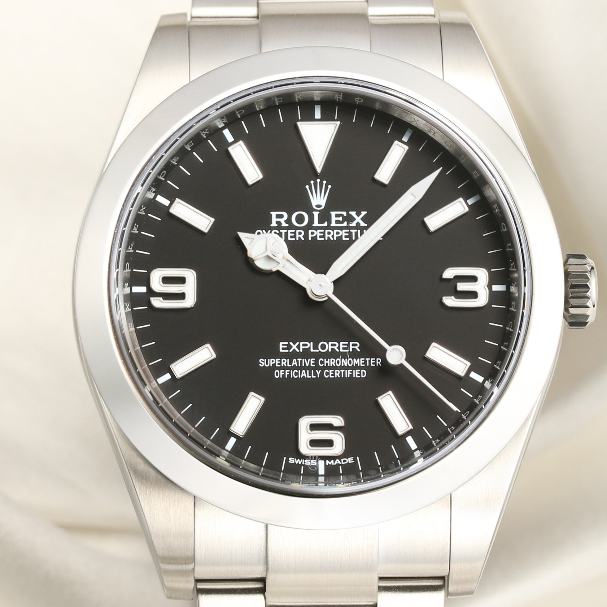 Rolex Explorer Stainless Steel Second Hand Watch Collectors 2