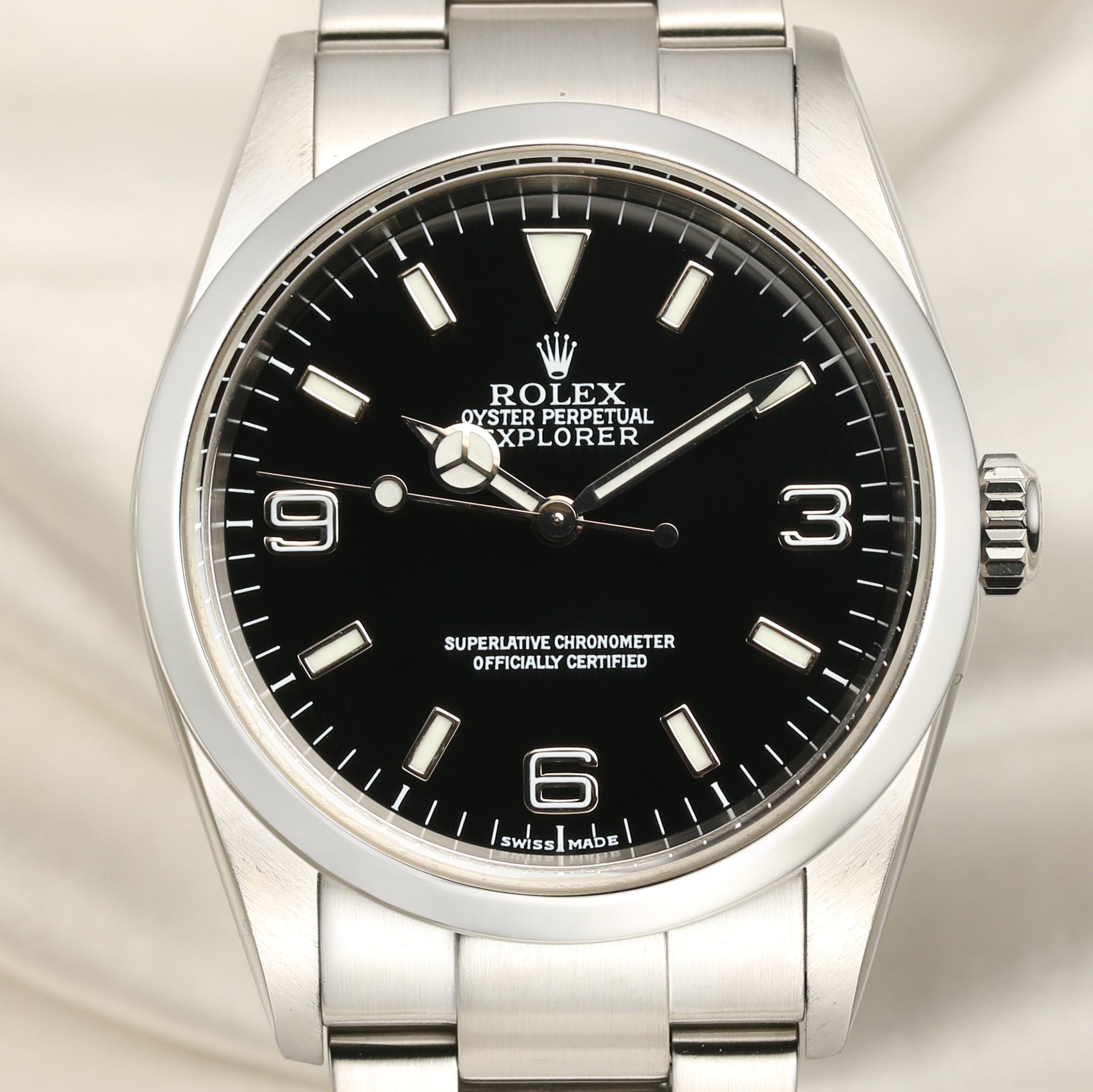 Rolex Explorer Stainless Steel Second Hand Watch Collectors 2