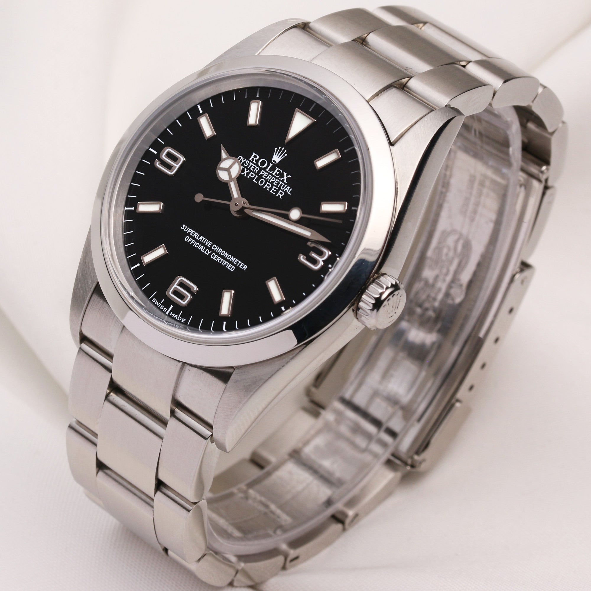 Rolex Explorer Stainless Steel Second Hand Watch Collectors 3