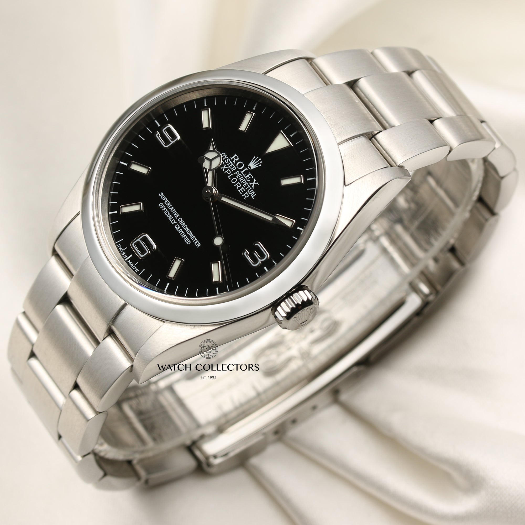 Rolex Explorer Stainless Steel Second Hand Watch Collectors 3